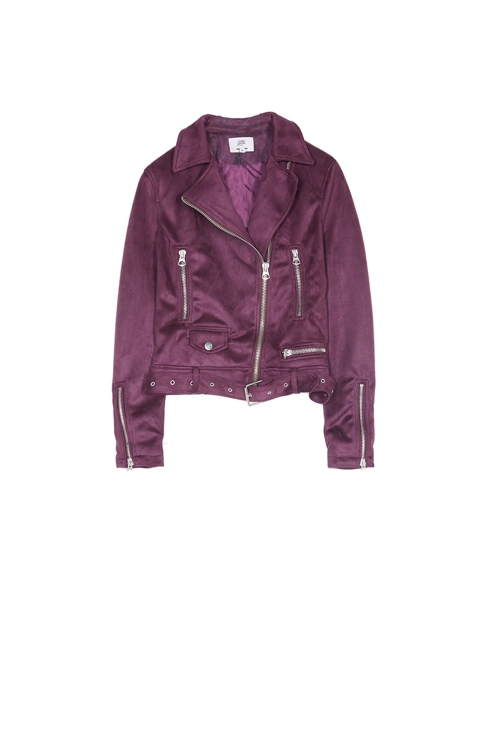Veste suédine violet