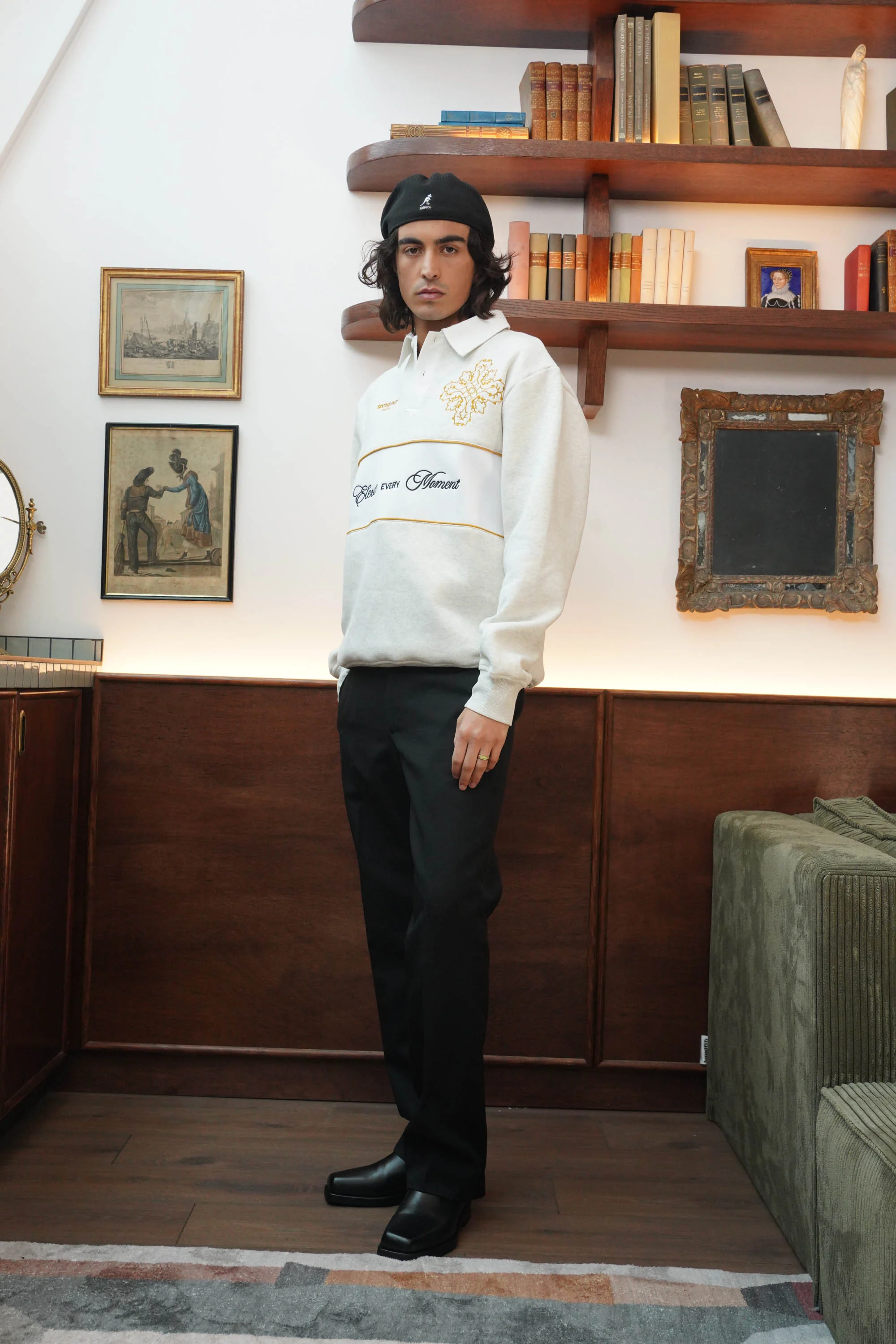 ELEVATE printed polo sweatshirt - Image 6