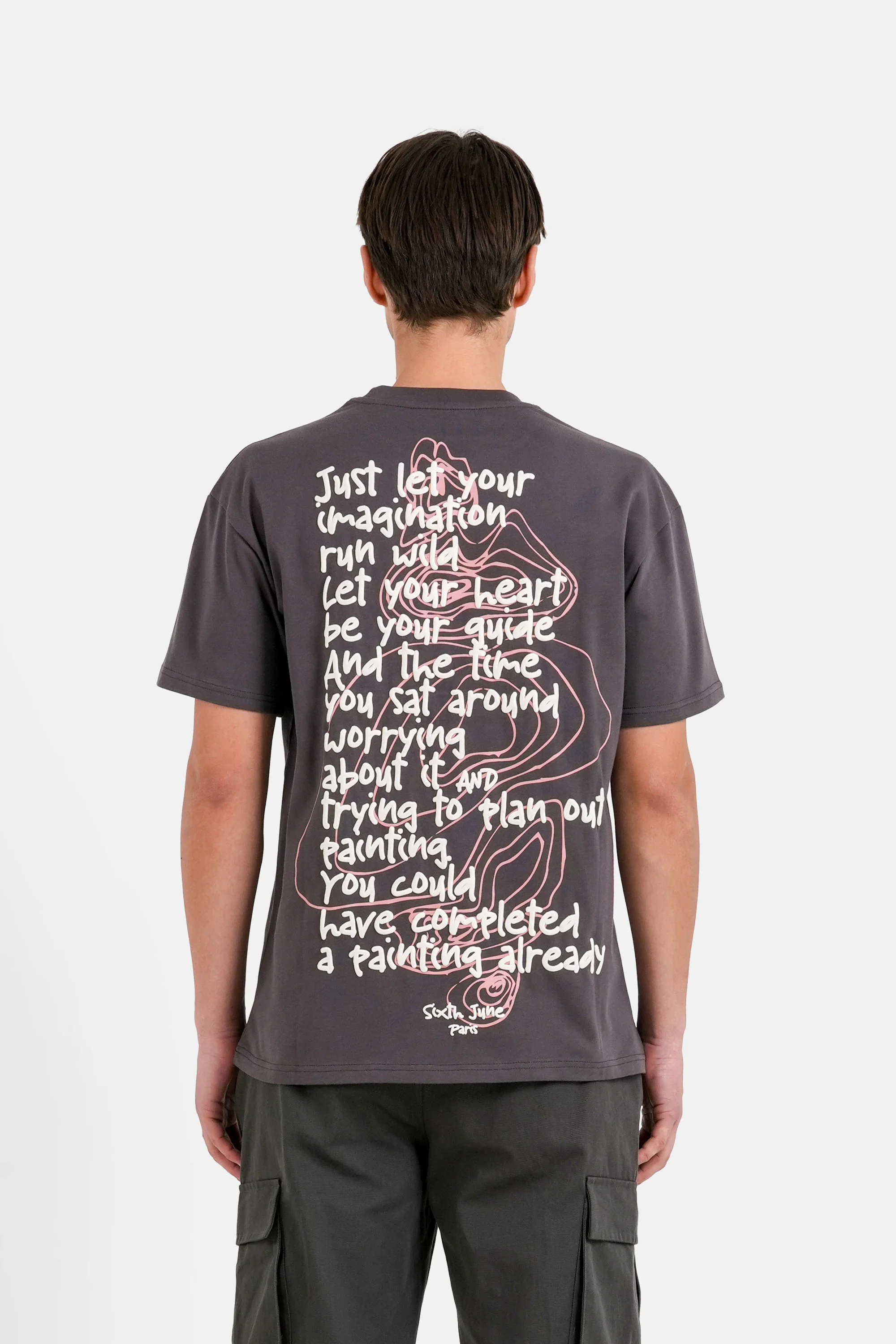 IMAGINATION printed s/s t-shirt