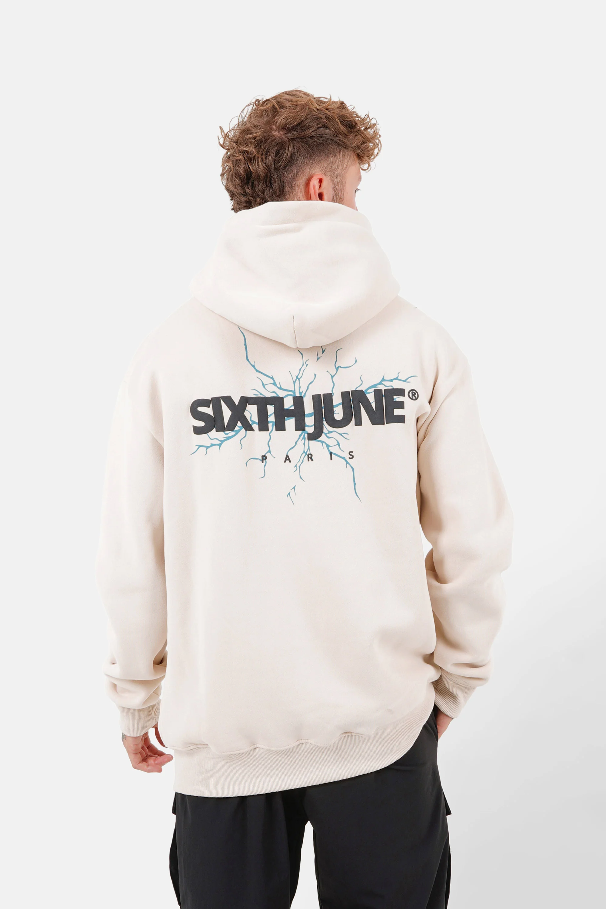 THUNDER printed hoodie