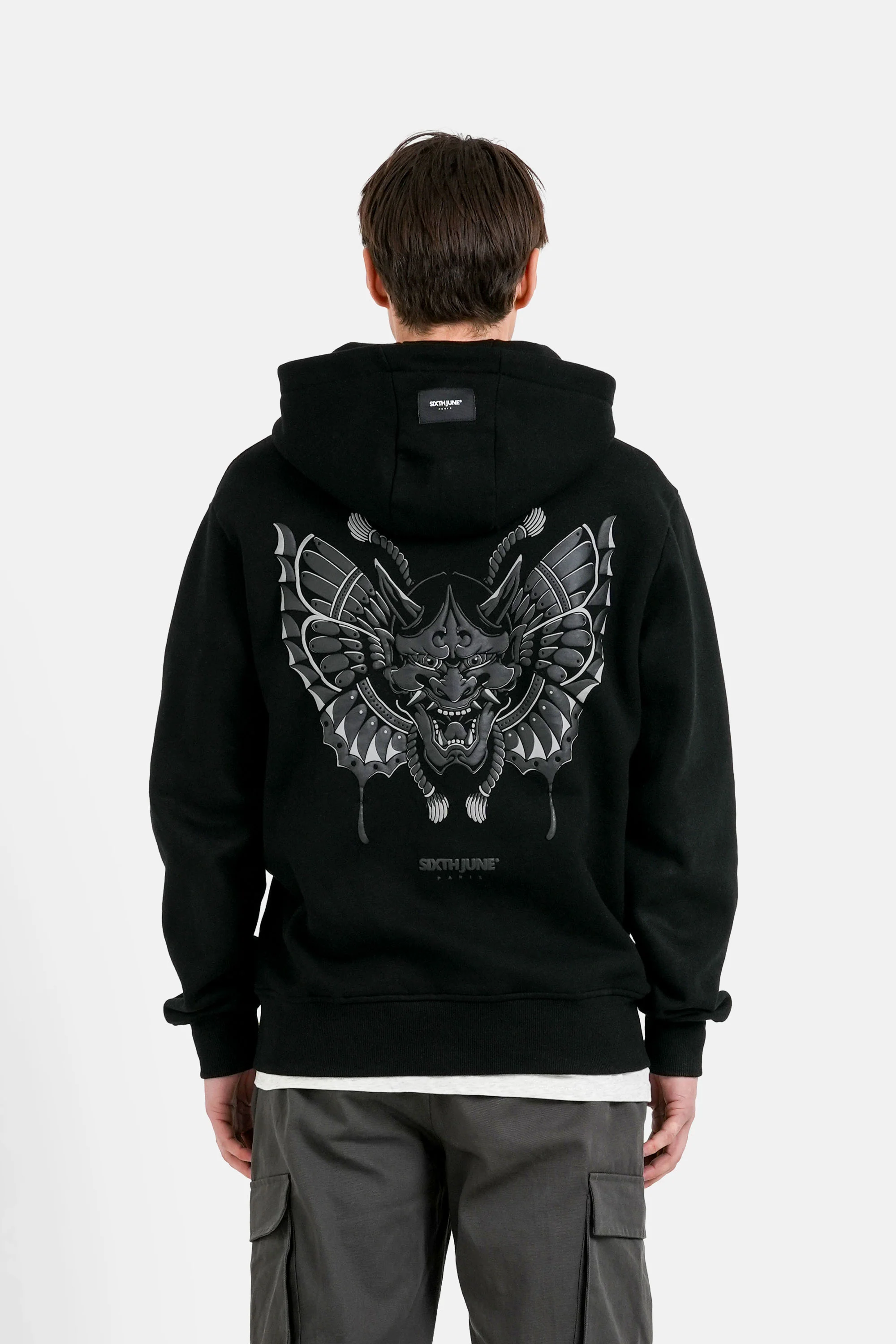 SAMOURAI puff zipup hoodie