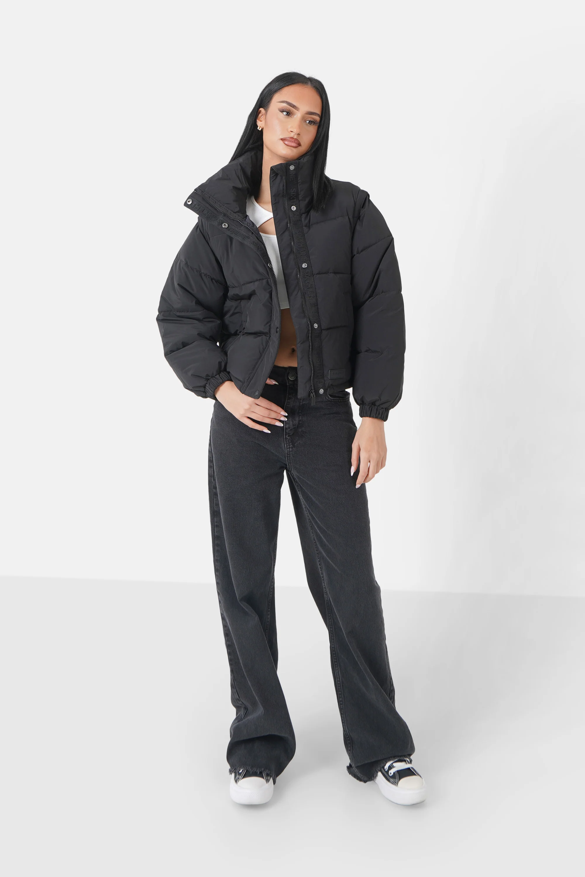 AMOVIBLE sleeves puffer jacket - Image 2