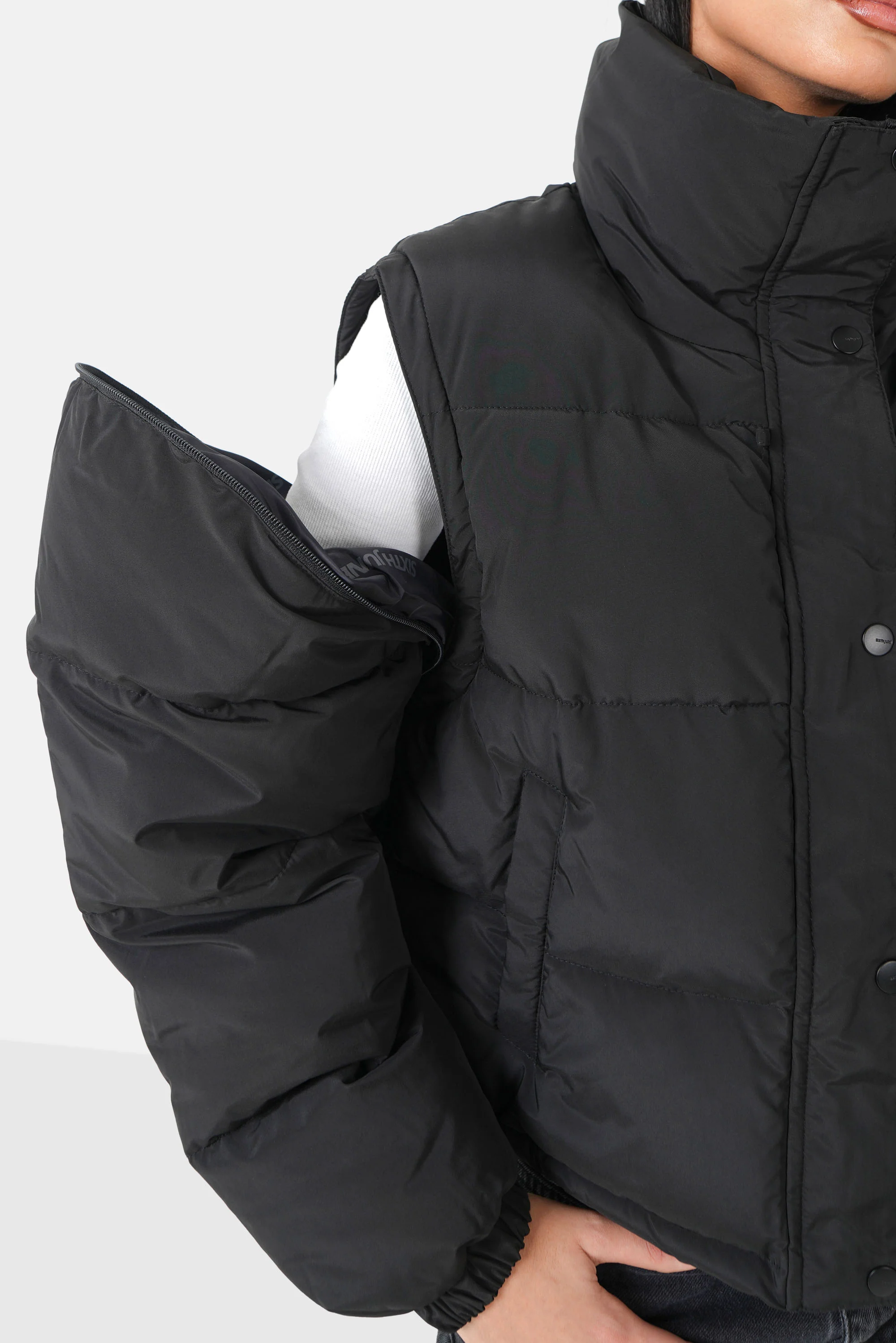 AMOVIBLE sleeves puffer jacket - Image 4