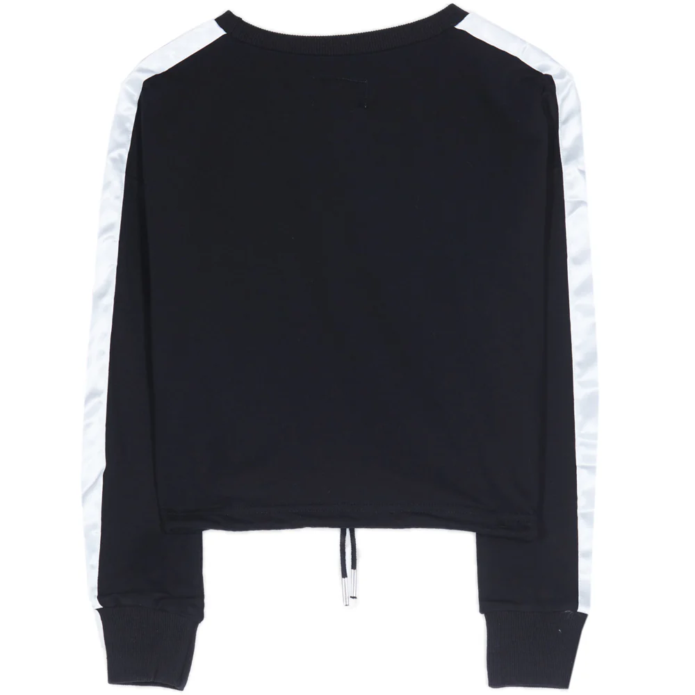 Pull bandes bicolores noir - Image 6