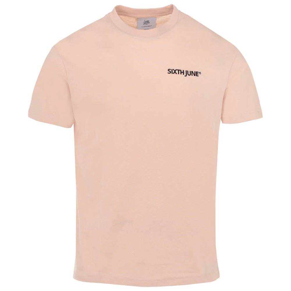 T-shirt soft logo brodé Beige - Image 8
