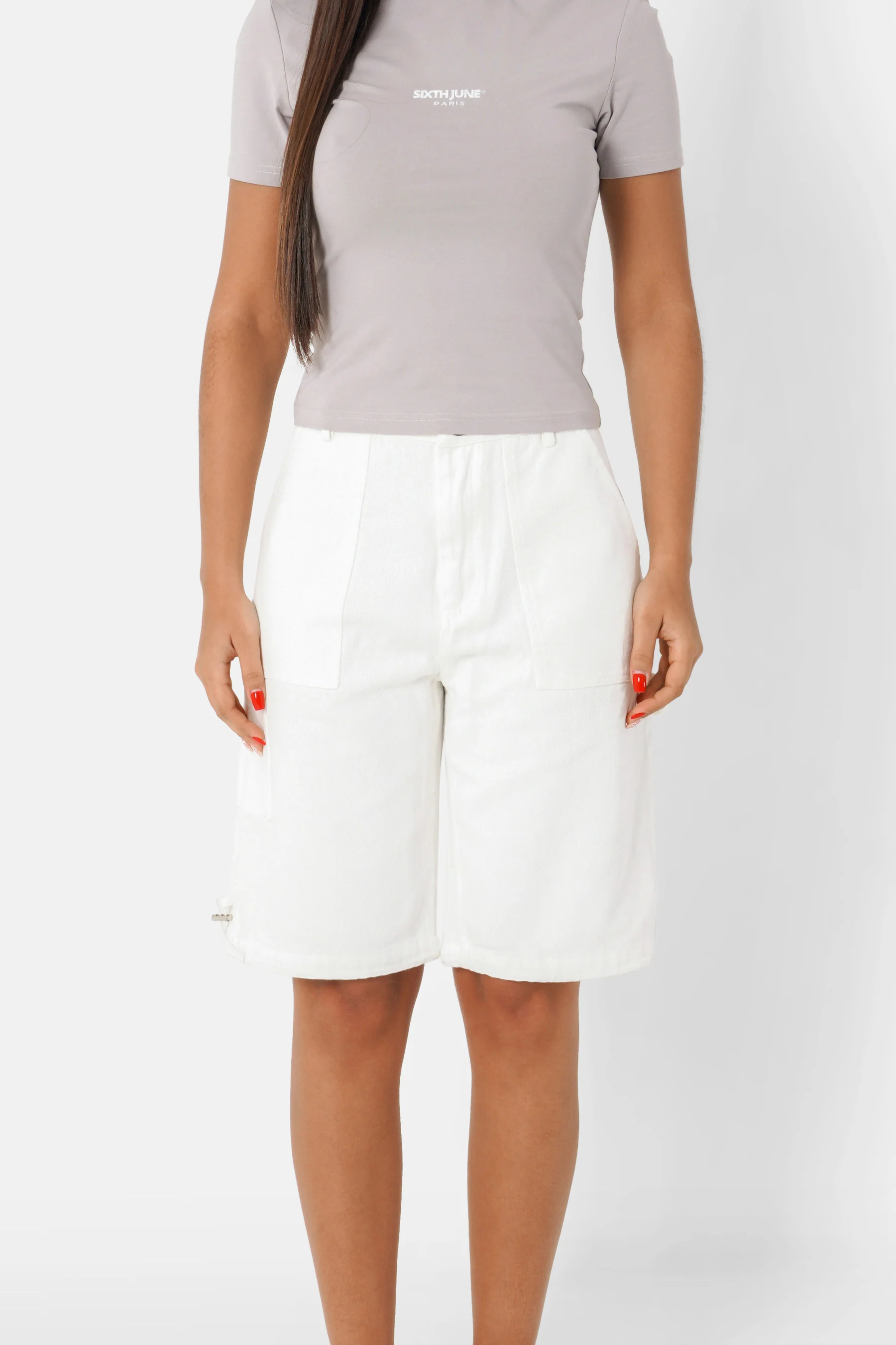 Short carpenter cordons Blanc