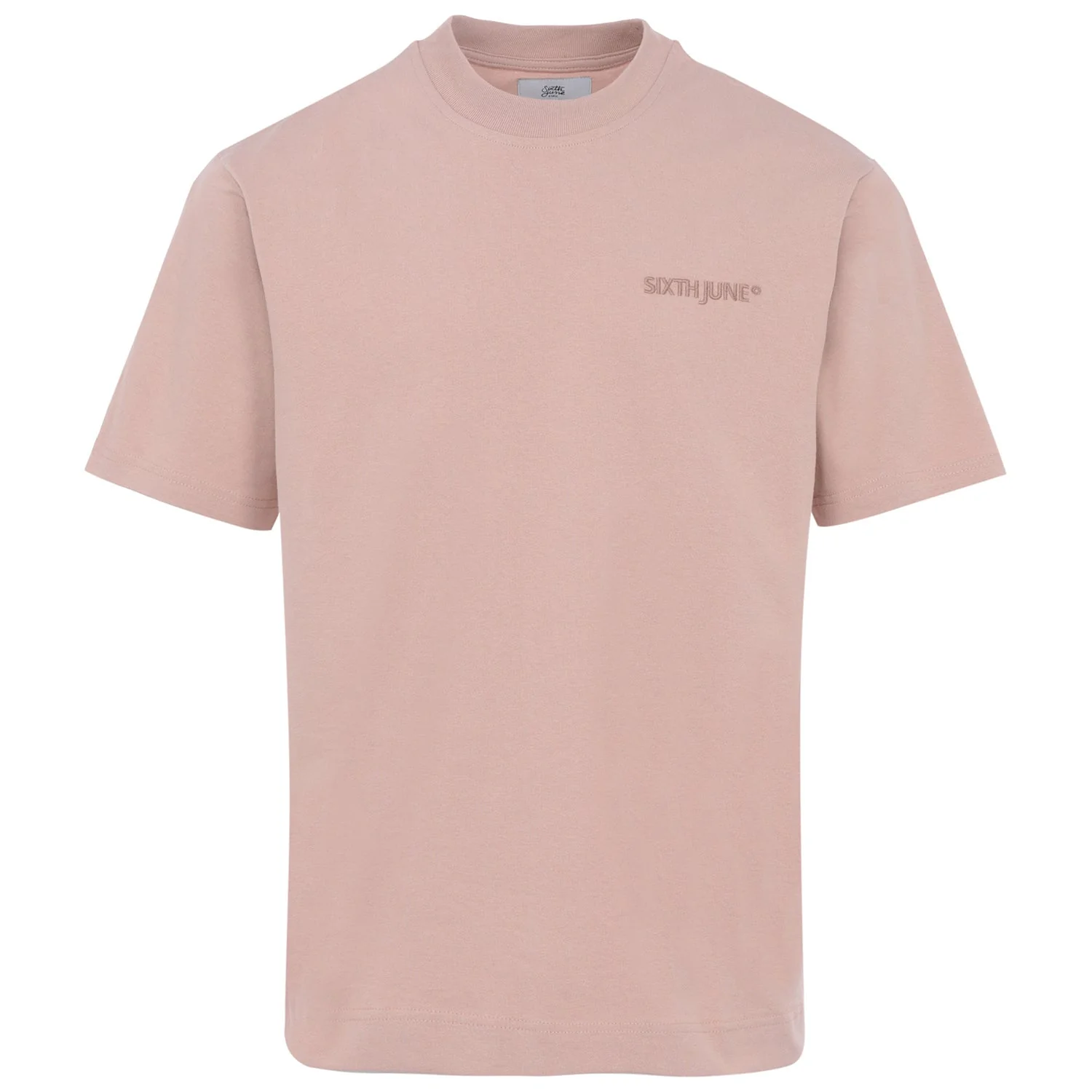 T-shirt logo brodé Beige - Image 6