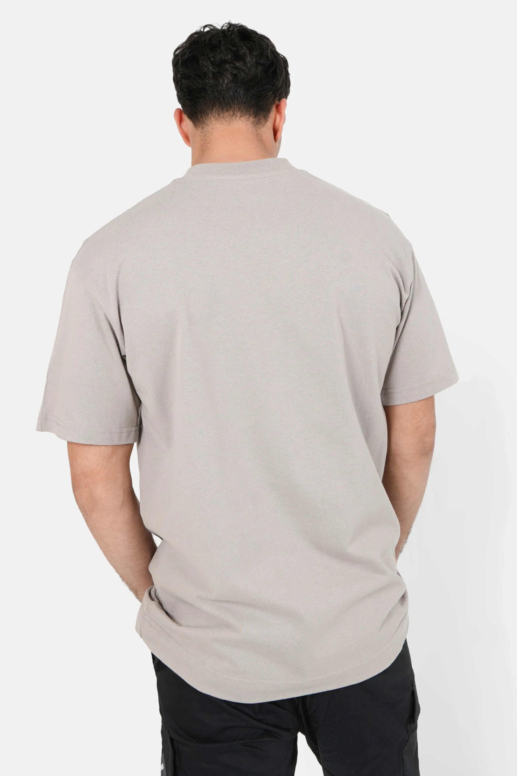 T-shirt logo brodé Beige foncé - Image 5