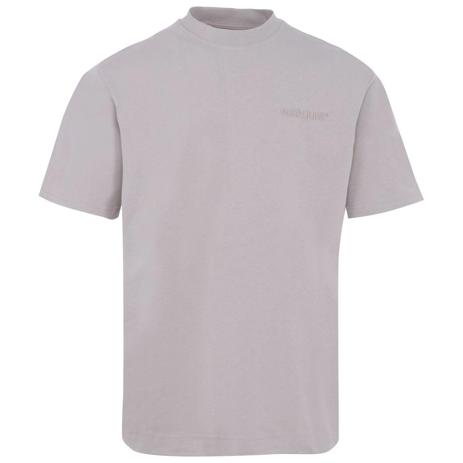 T-shirt logo brodé Beige foncé - Image 6