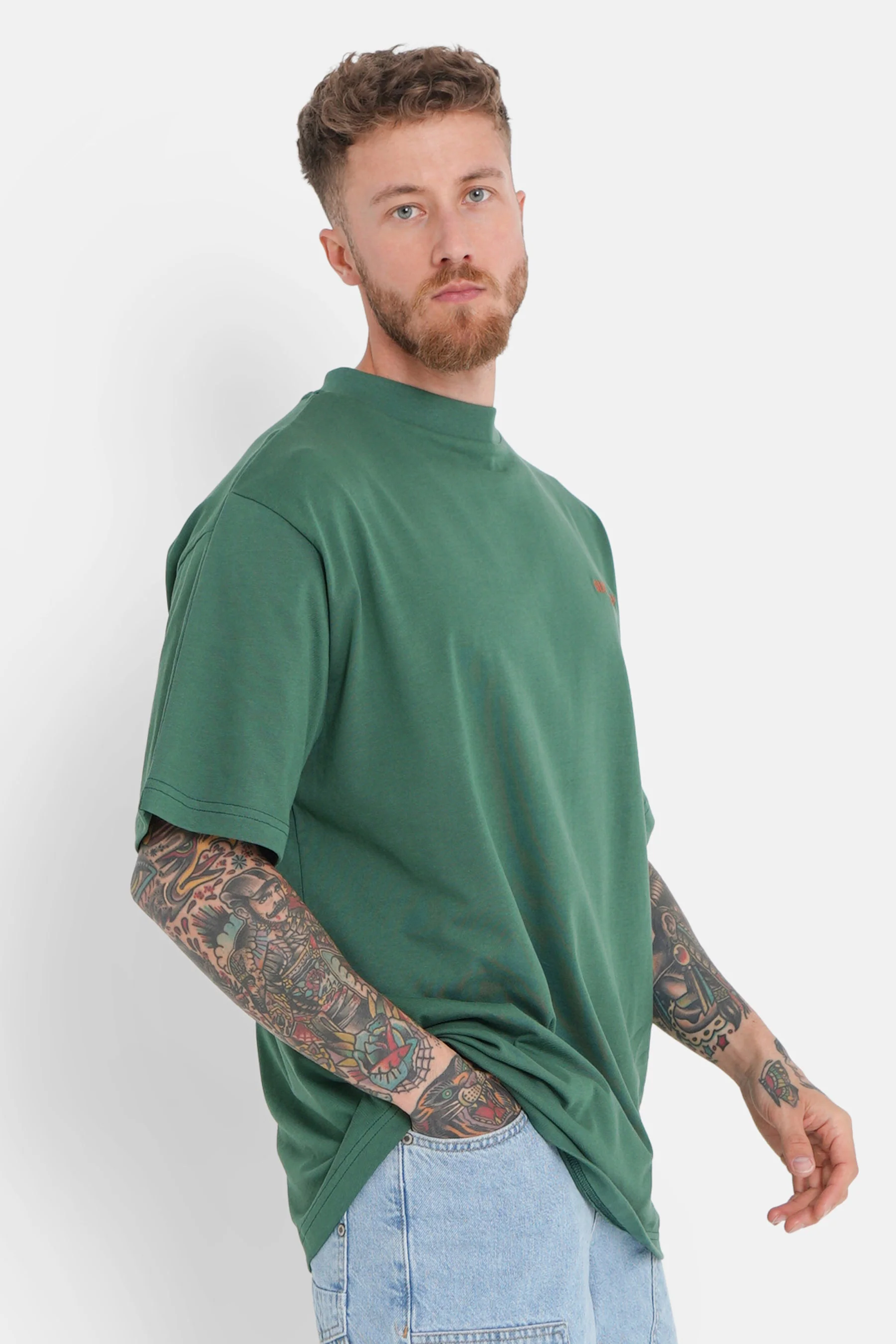 T-shirt logo patch dos Vert - Image 4