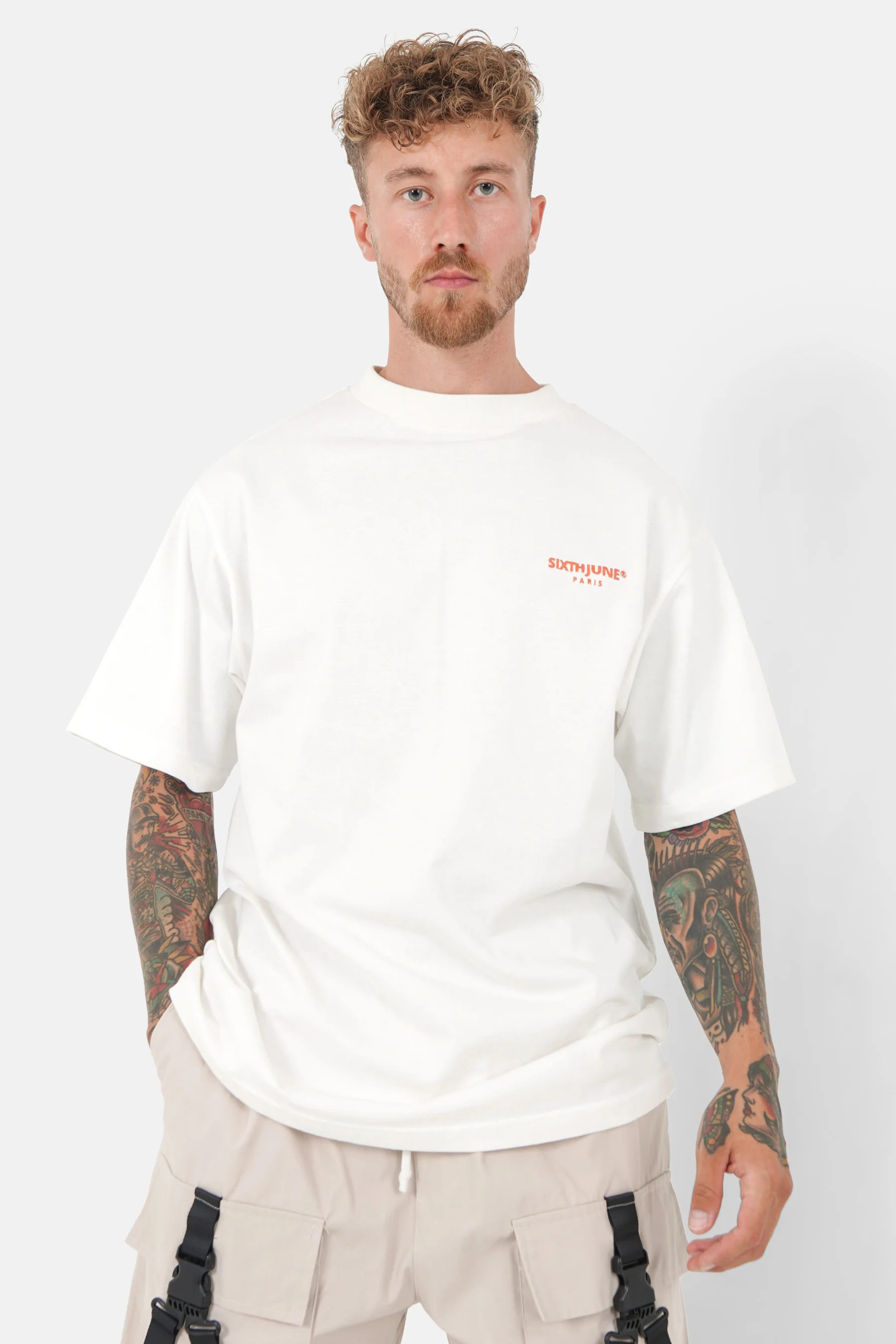 LOGO printed S/S t-shirt