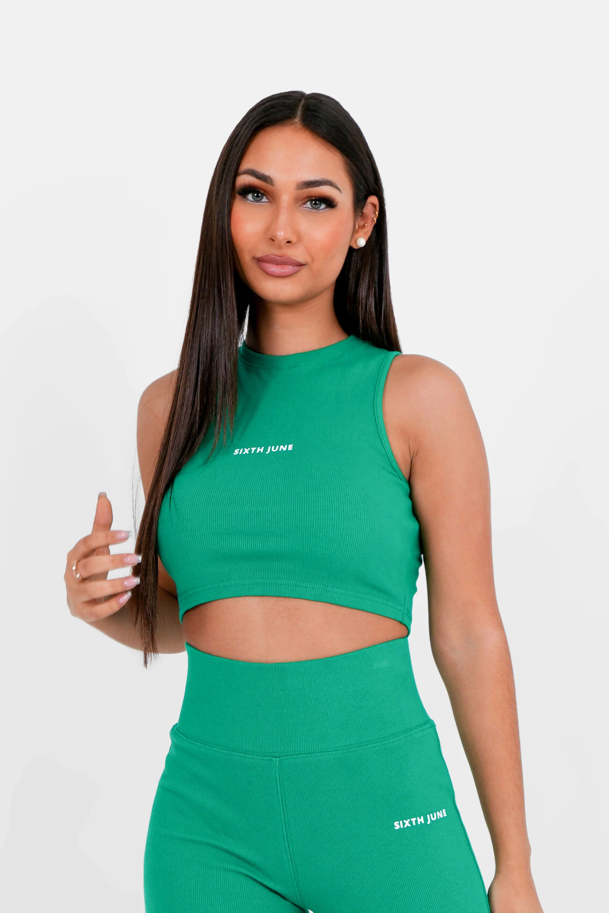 RIBBED basic w/s top