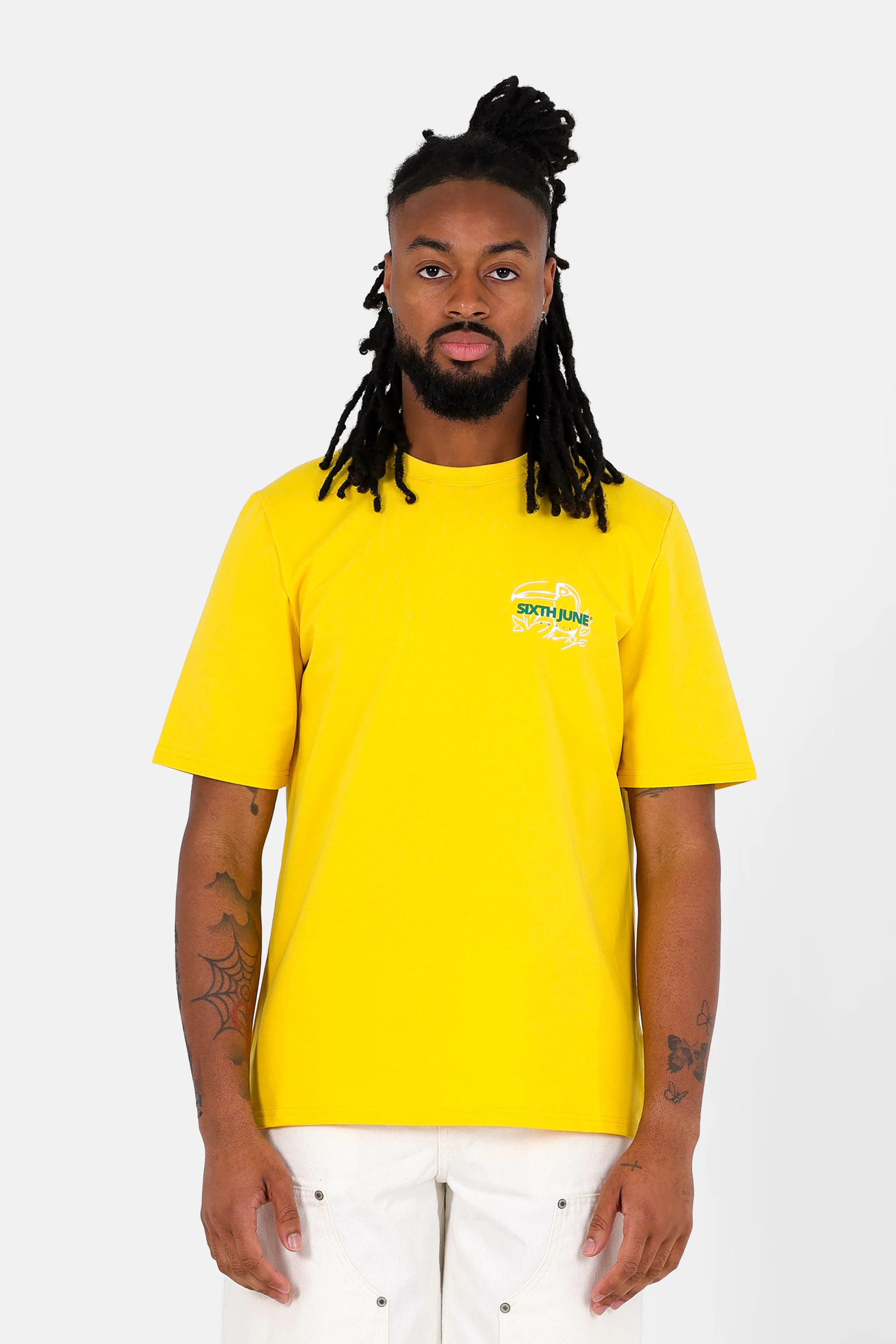 T-shirt Rio print Jaune - Image 6