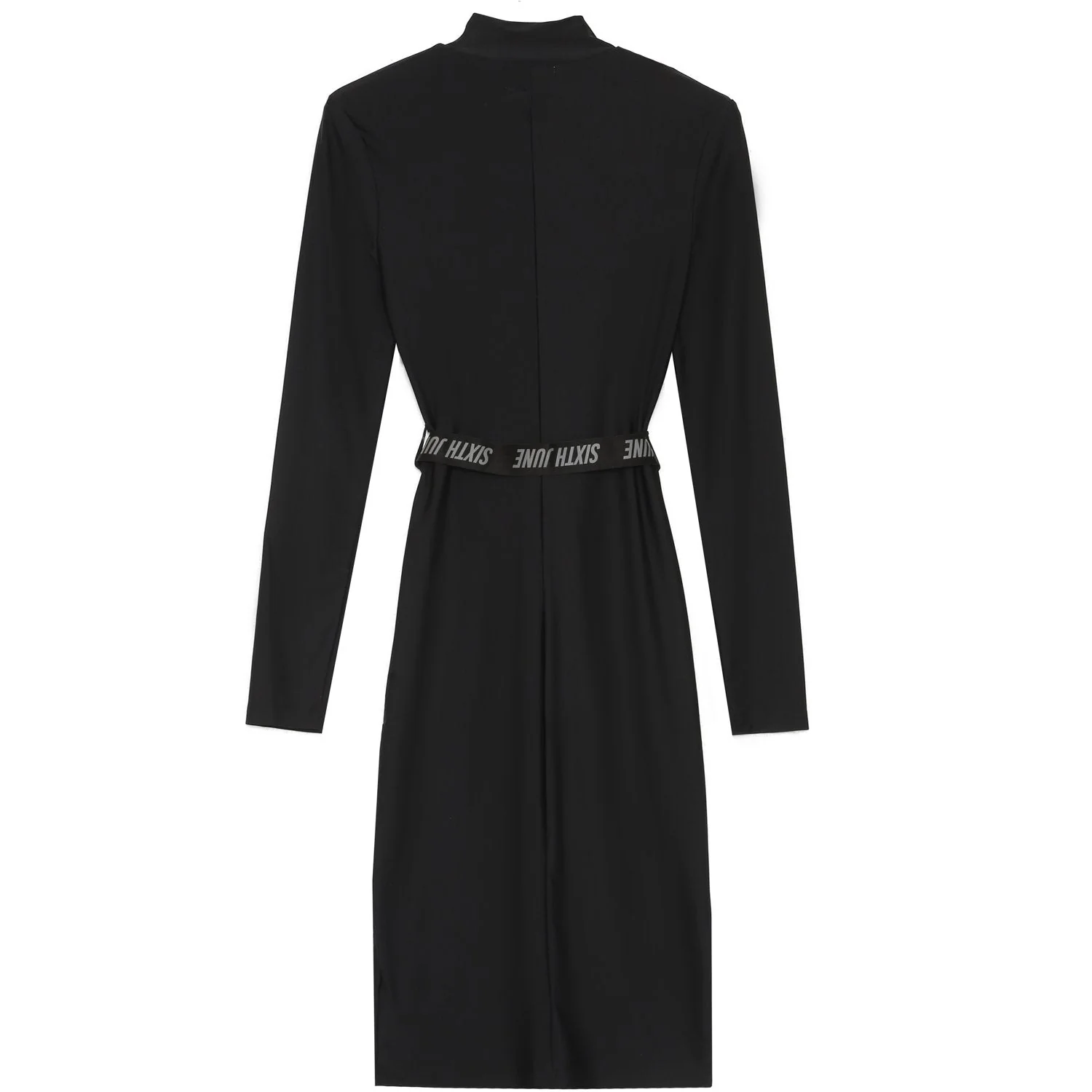 Robe boucle manches longues Noir - Image 7