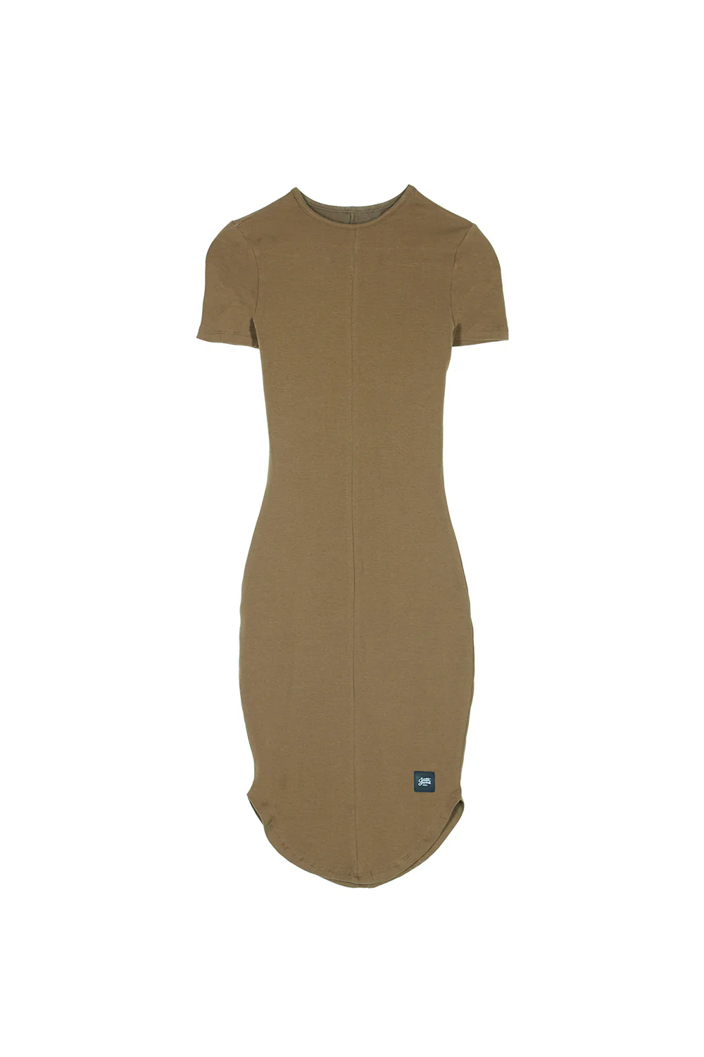 Robe courte kaki
