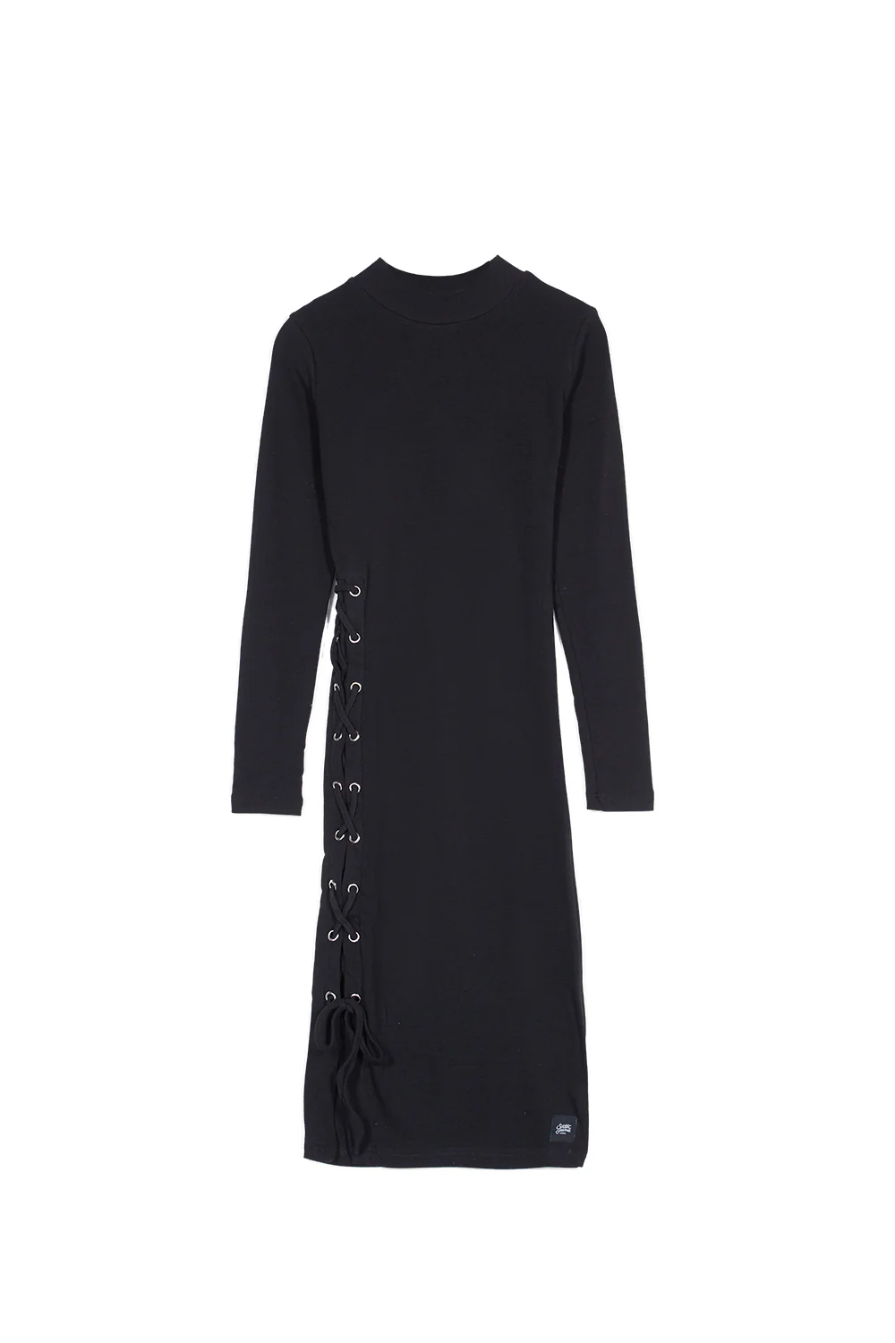 Robe laçage côté noir