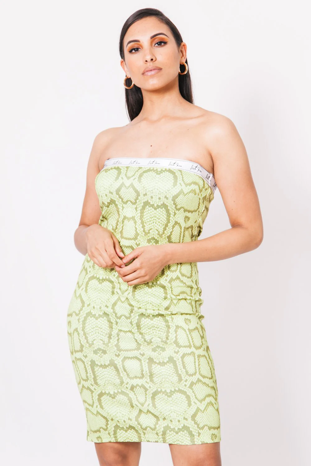Robe pyhton dos nu jaune