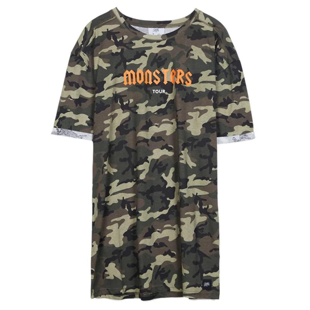 Robe t-shirt Monsters Tour camouflage
