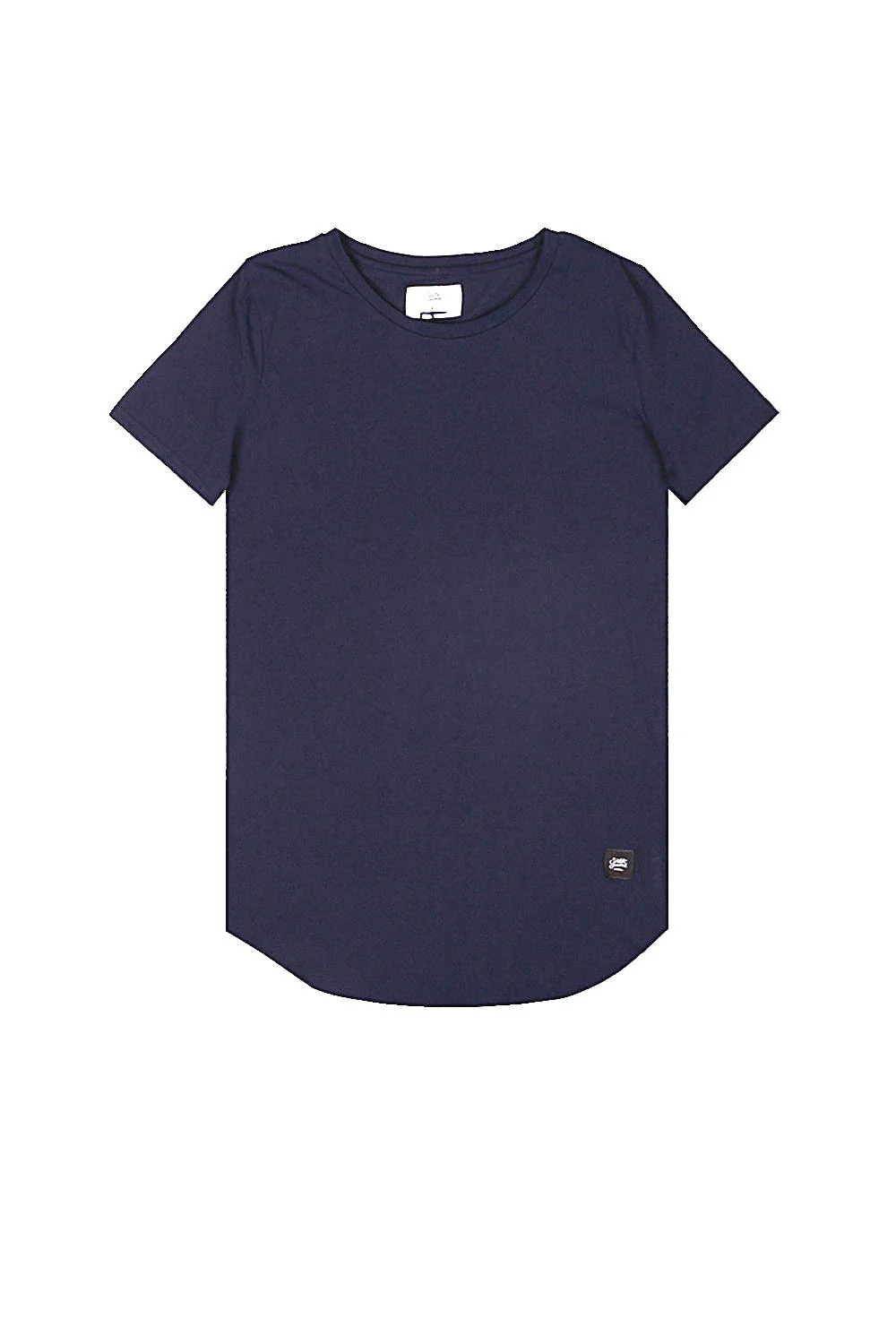 Robe t-shirt unie Femme bleu marine 1836V