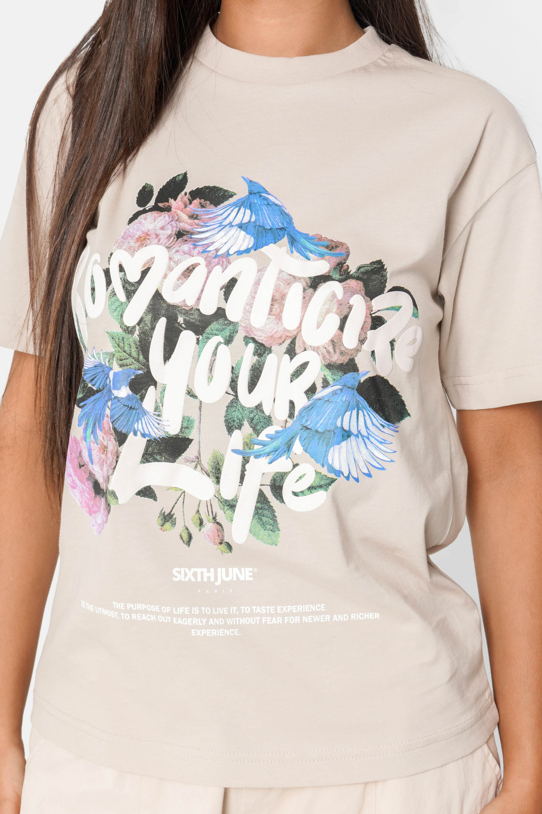 ROMANTICIZE printed s/s t-shirt - Image 3