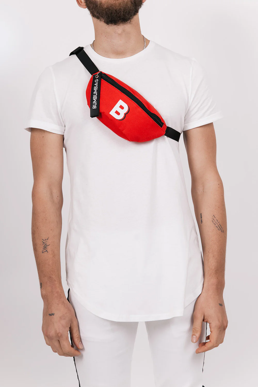 Sac banane logo zip rouge - Image 3