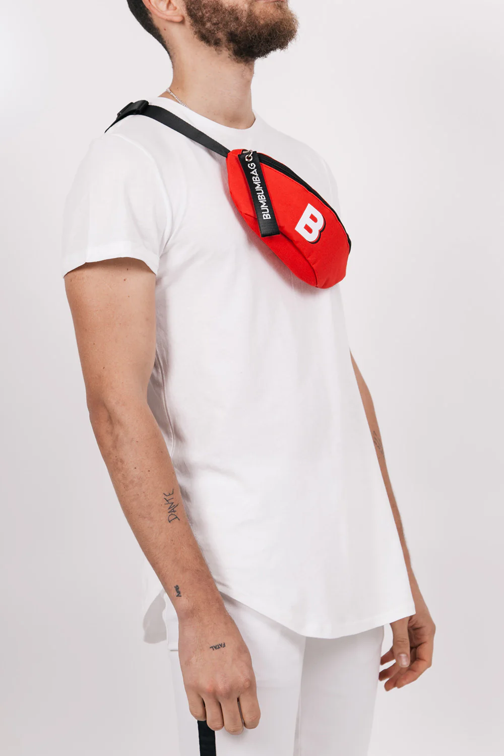 Sac banane logo zip rouge - Image 4