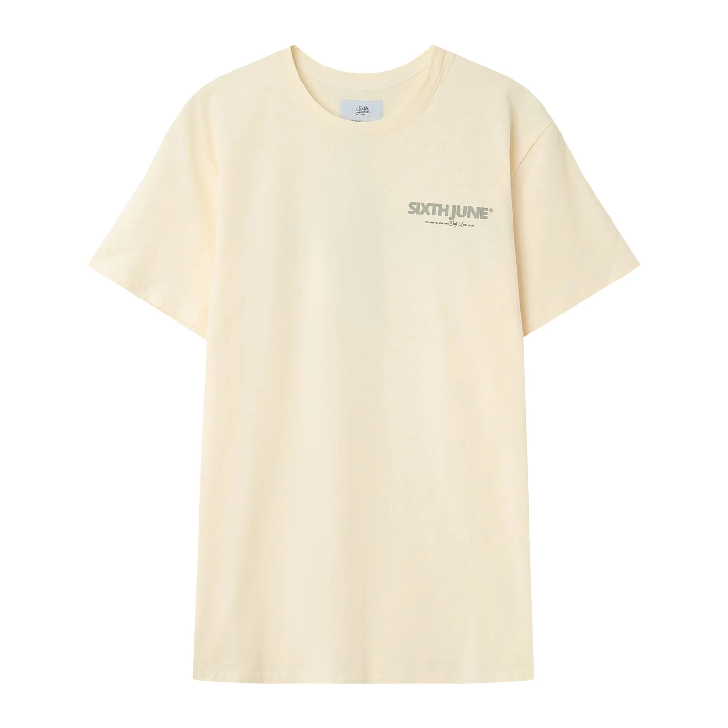 T-shirt self love club Beige clair - Image 7