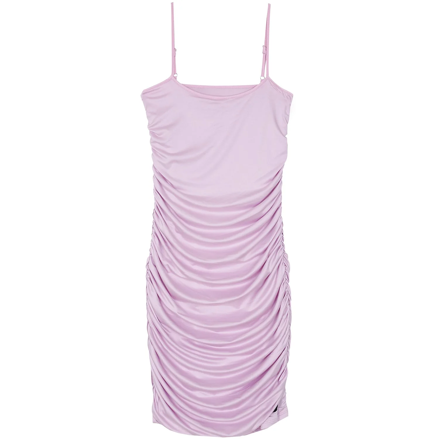 Robe sexy froncée Violet clair - Image 6