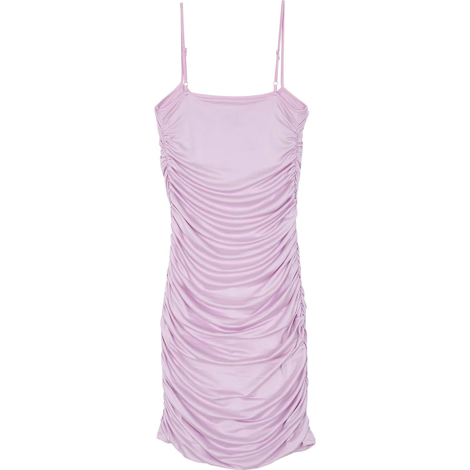 Robe sexy froncée Violet clair - Image 7