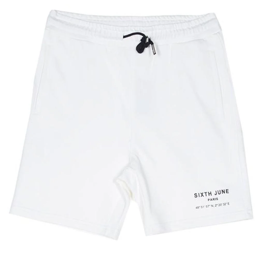 Short Paris GPS blanc