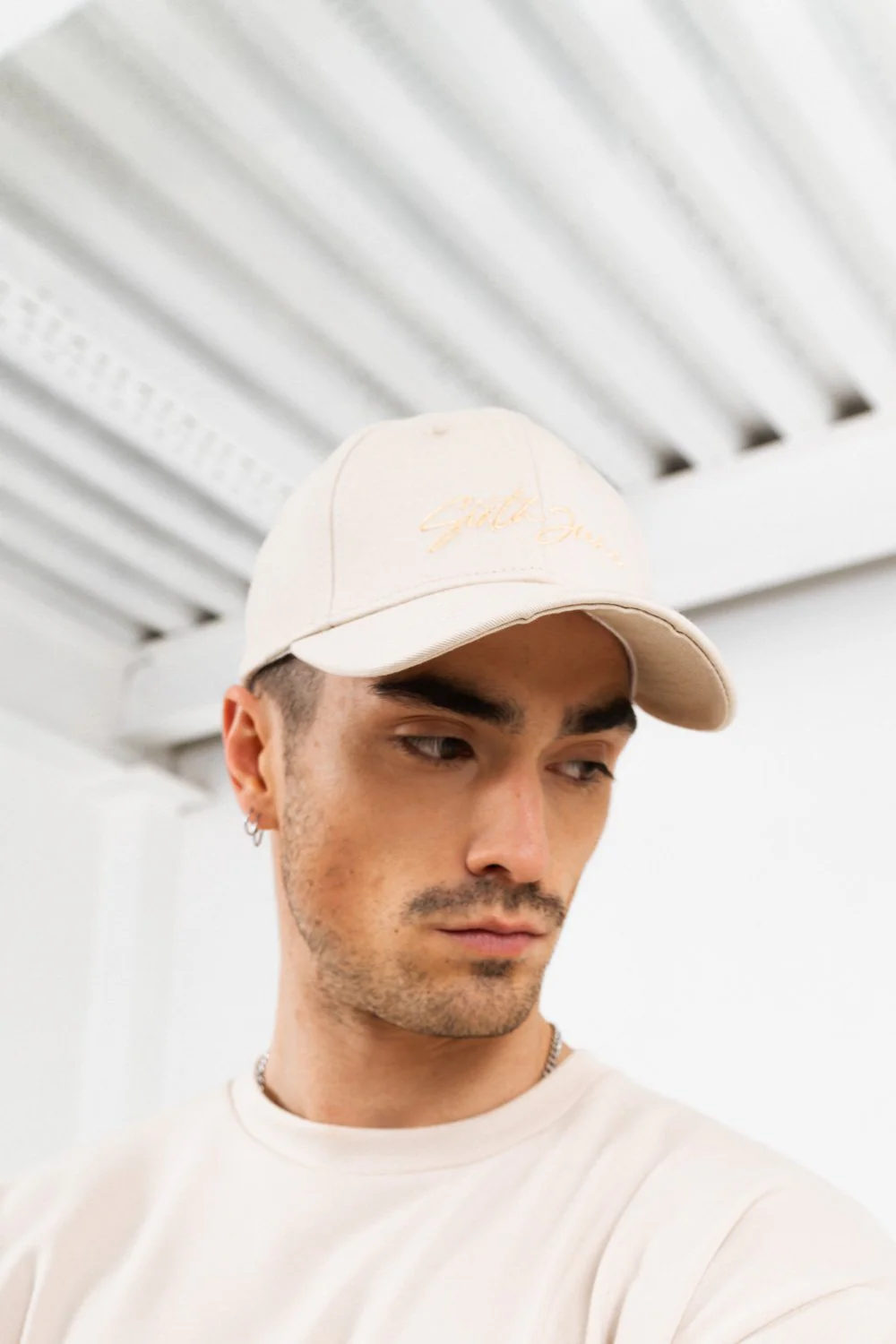 Casquette logo signature Beige - Image 2