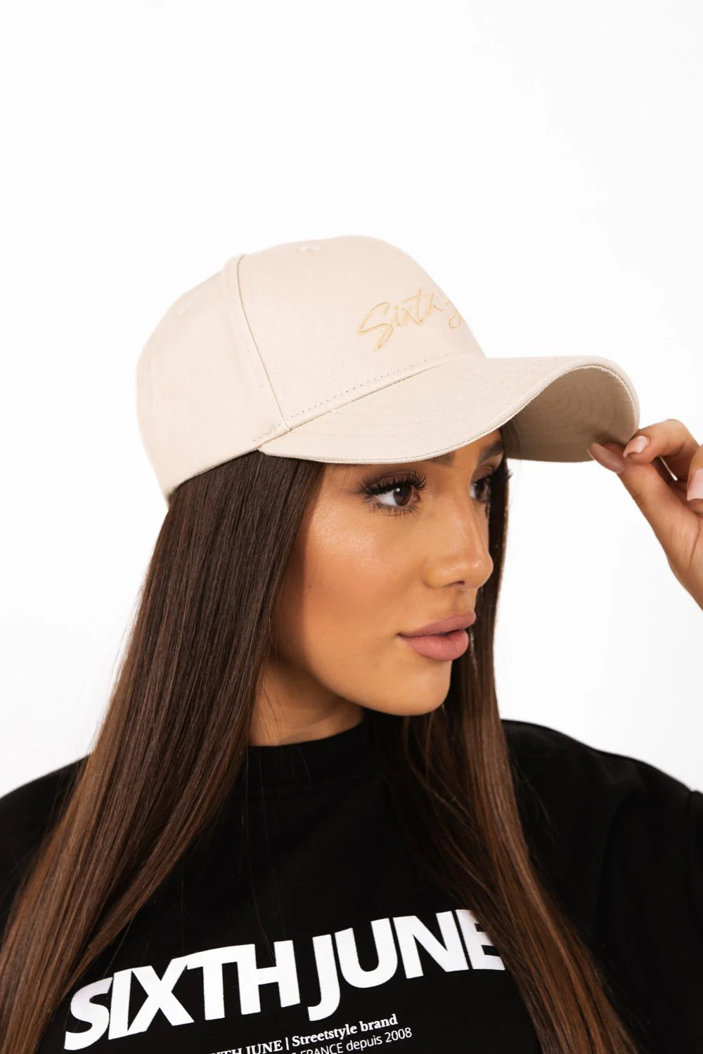 Casquette logo signature Beige - Image 3
