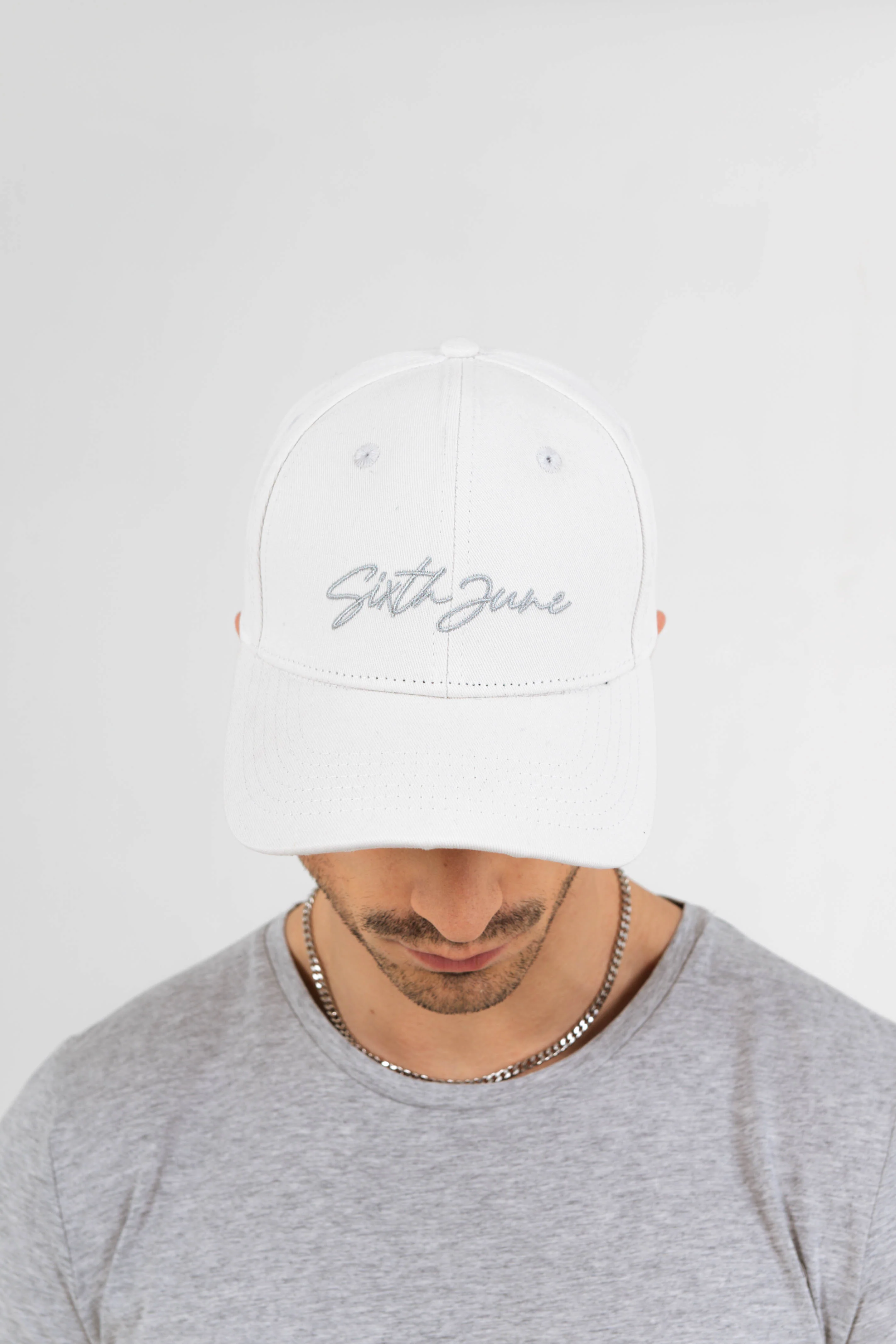 Casquette logo signature Blanc - Image 2