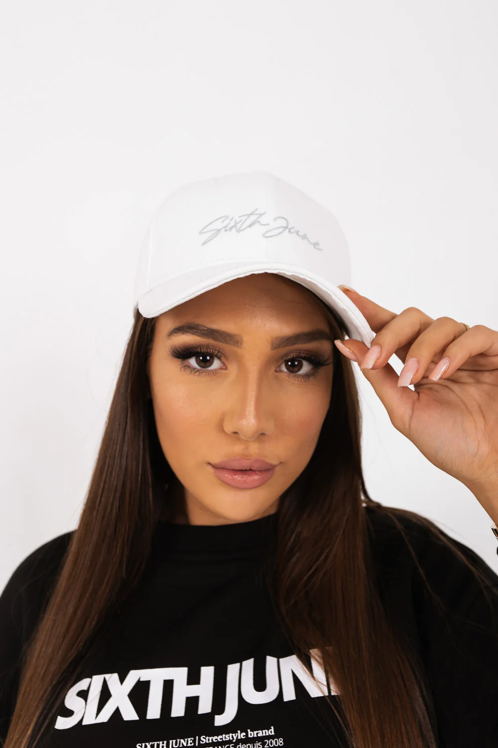 Casquette logo signature Blanc - Image 4