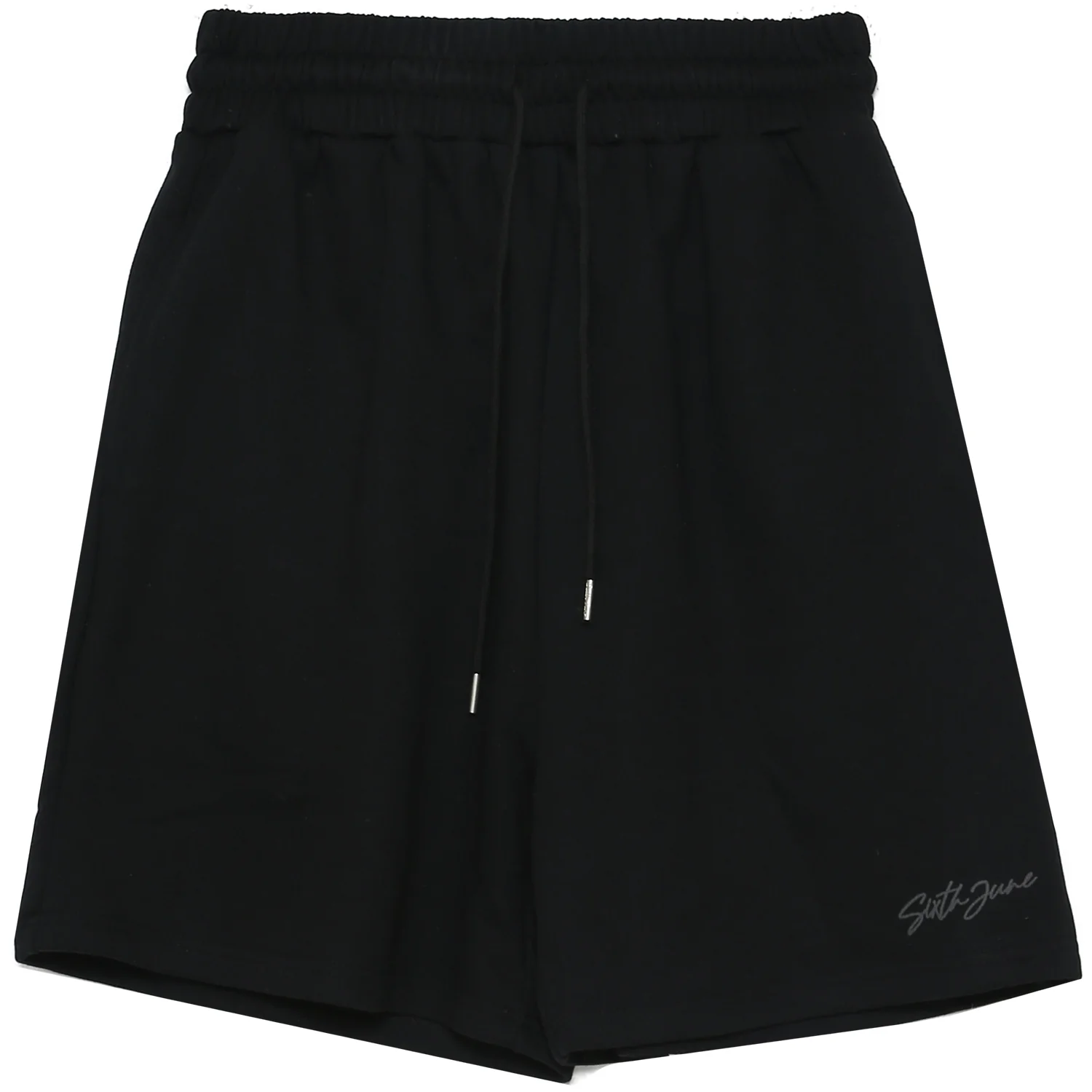 Short logo signature noir