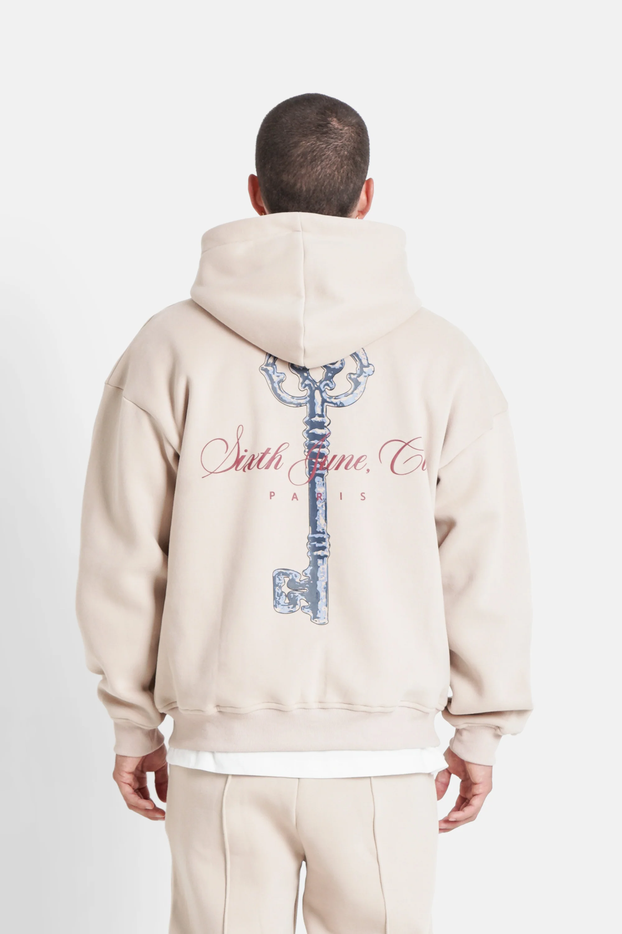 KEY printed Hoodie
