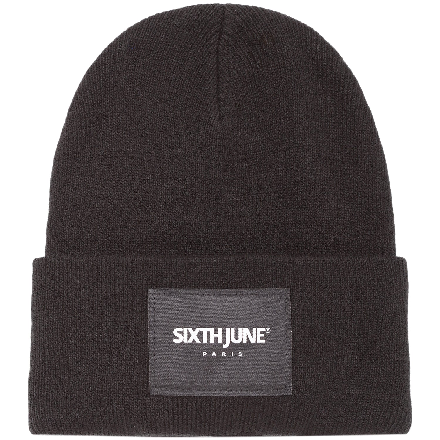 Bonnet logo patch Noir