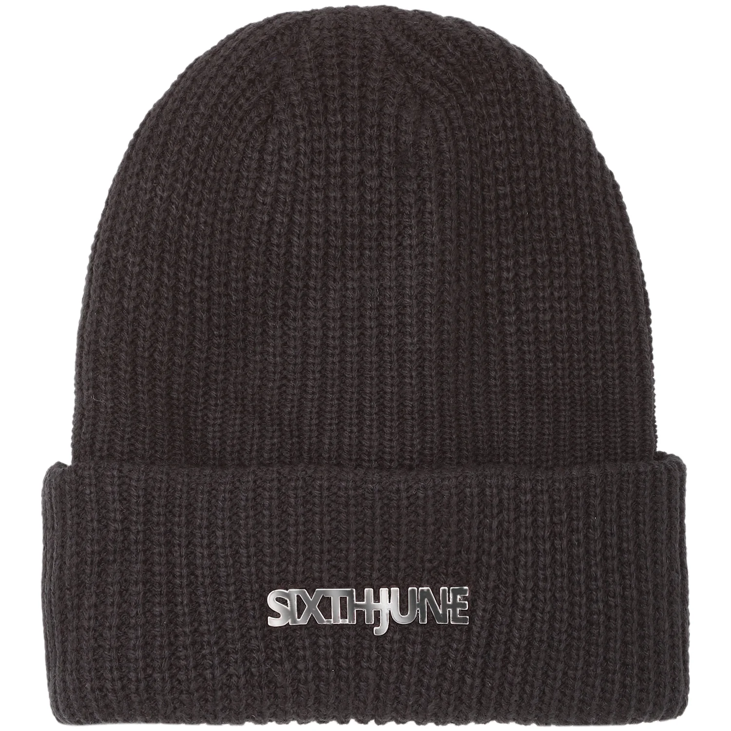Bonnet logo métallique Noir