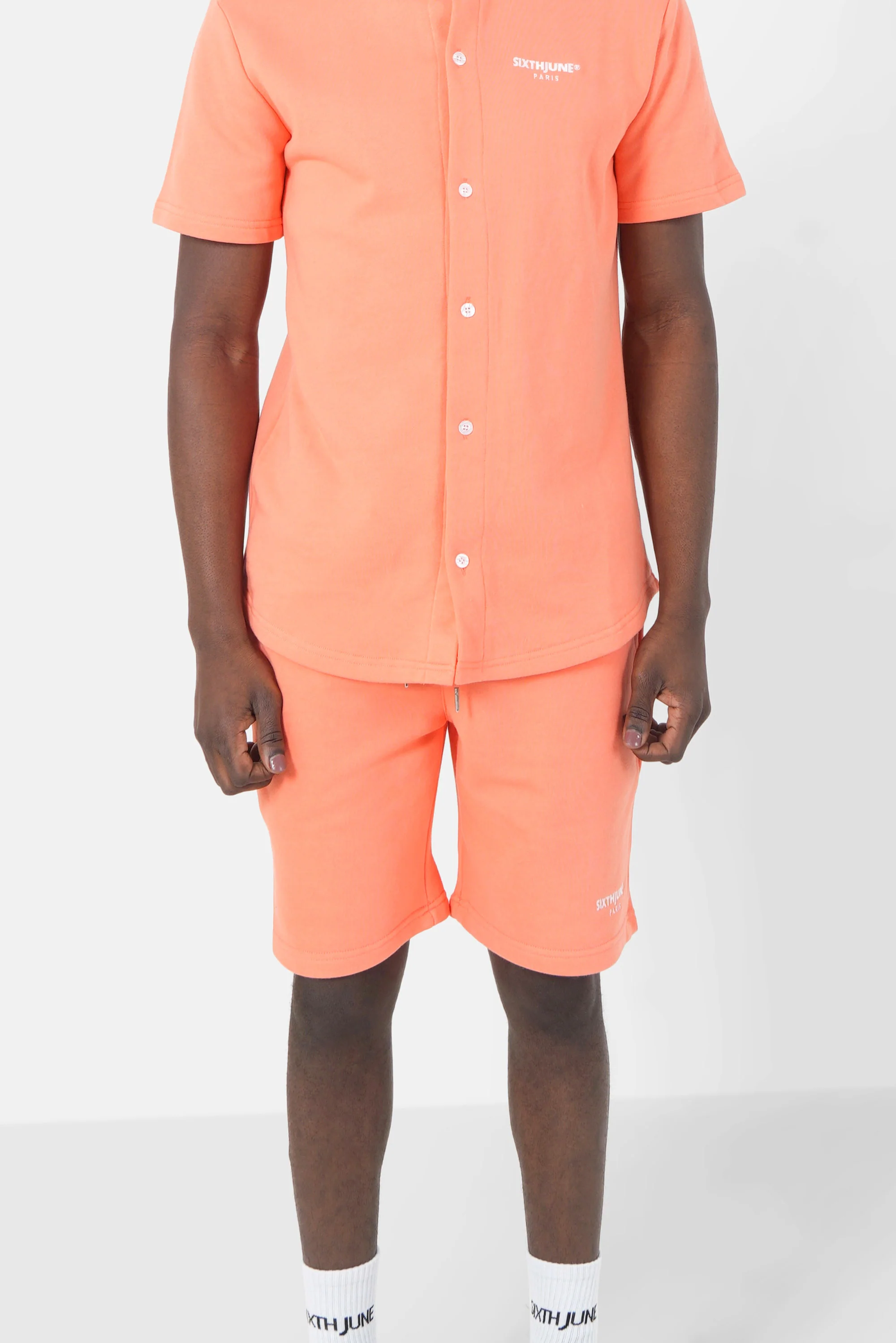 LOGO embroidery short