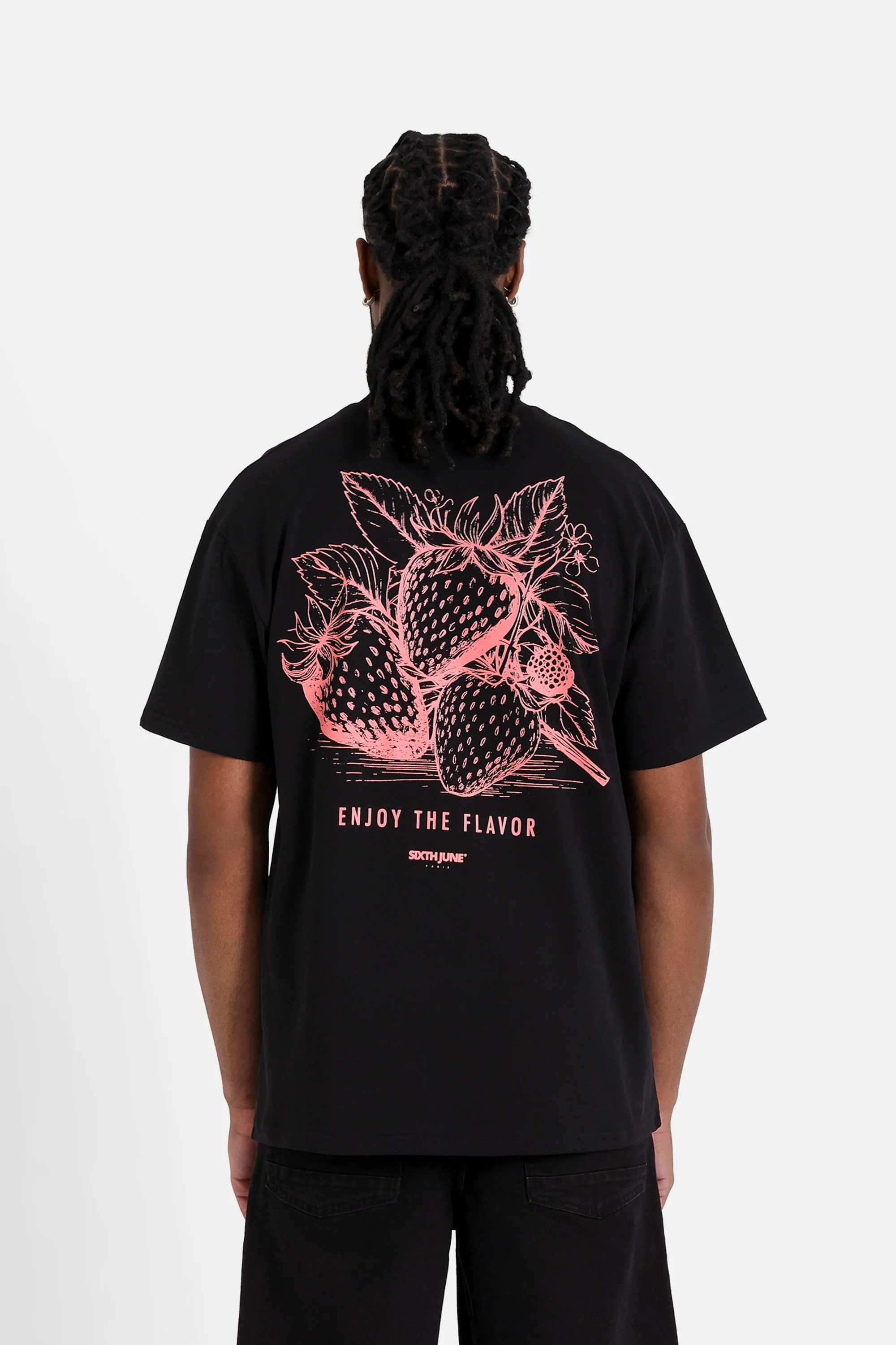 STRAWBERRY printed s/s t-shirt