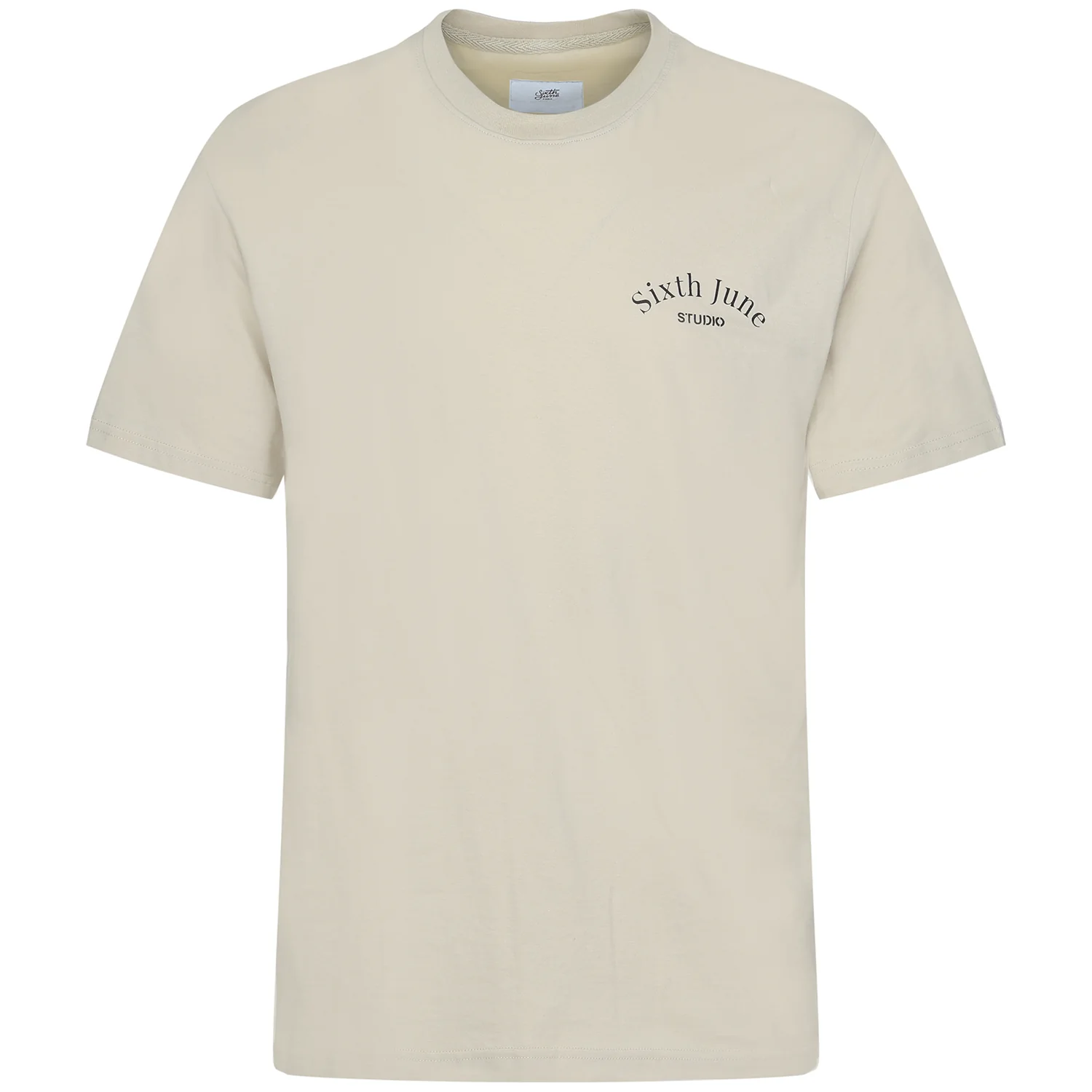 T-shirt studio imprimé beige - Image 7