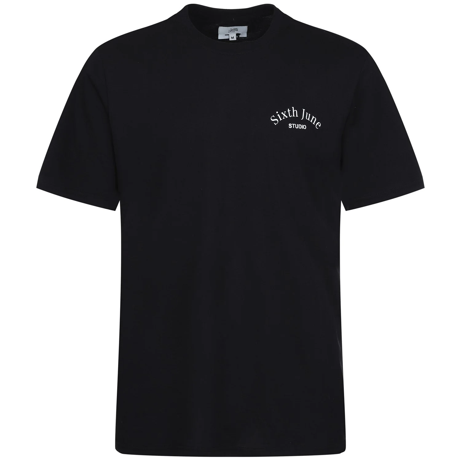 T-shirt studio imprimé noir - Image 7