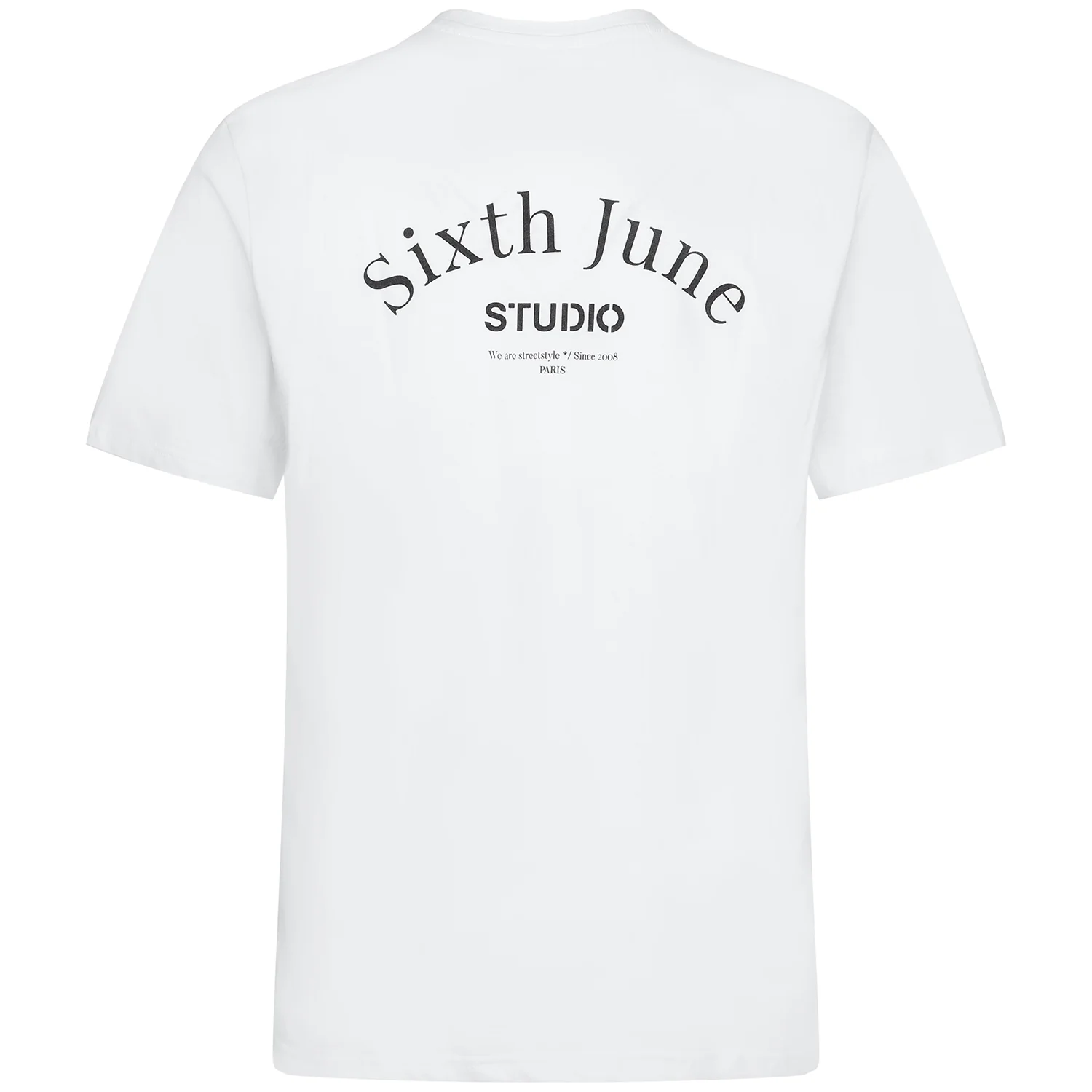 T-shirt studio imprimé blanc
