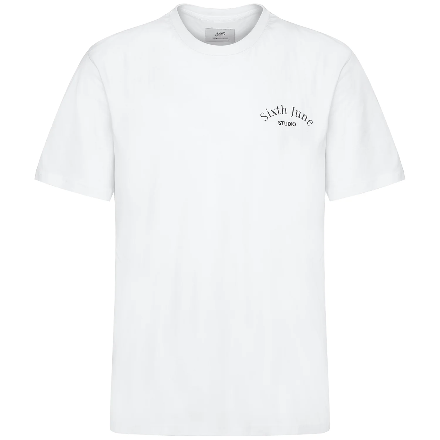 T-shirt studio imprimé blanc - Image 7