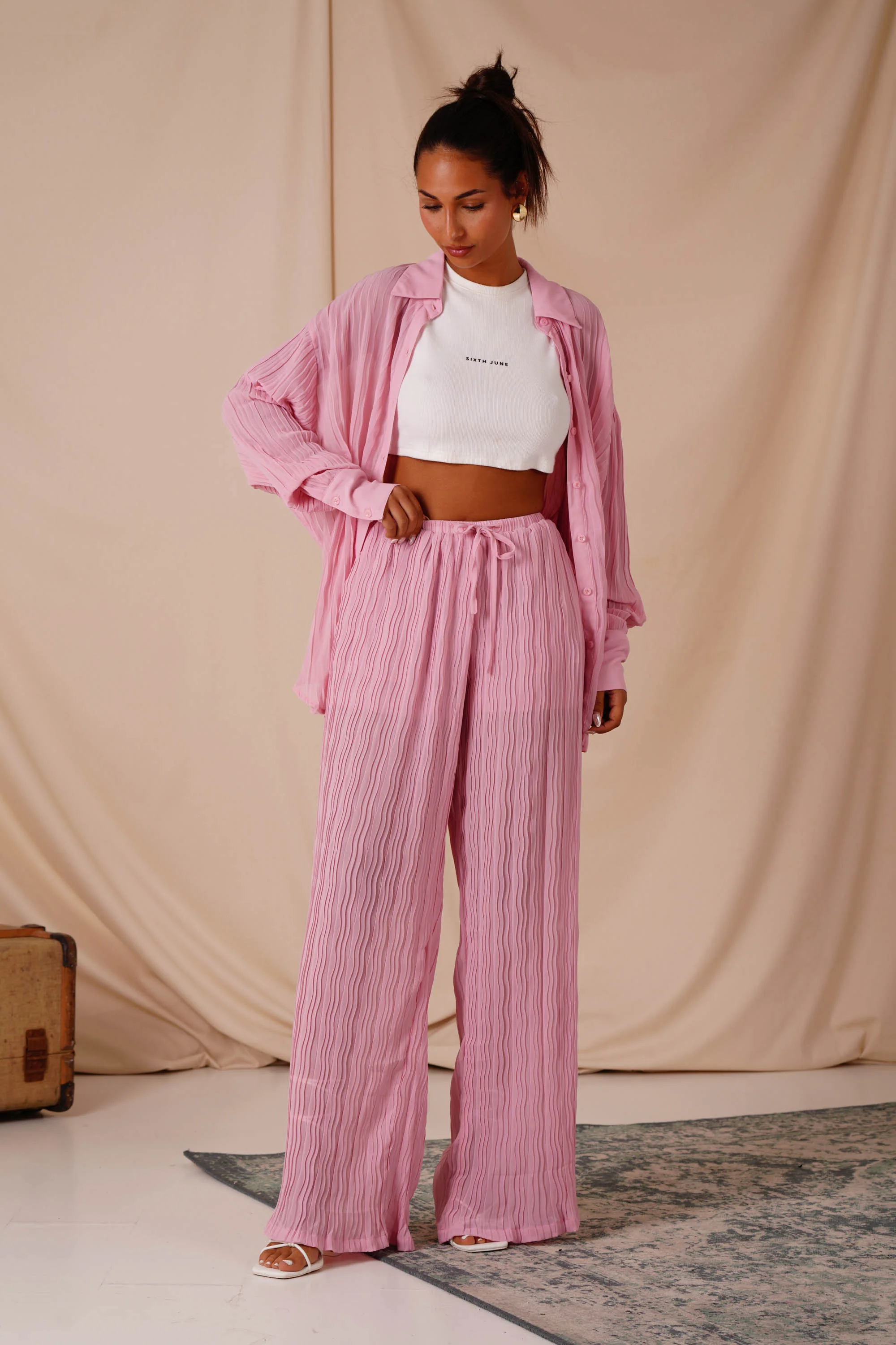 PLEATED l/s shirt - Image 7