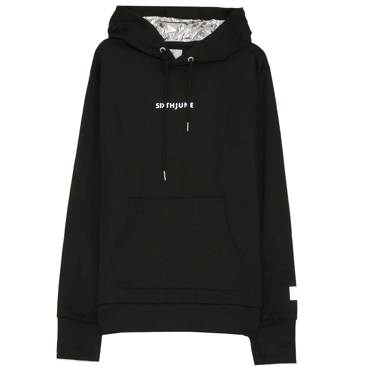 Sweat capuche aluminum noir - Image 8