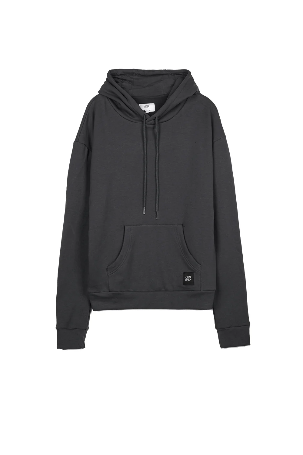 Sweat capuche classique Sixth June gris foncé