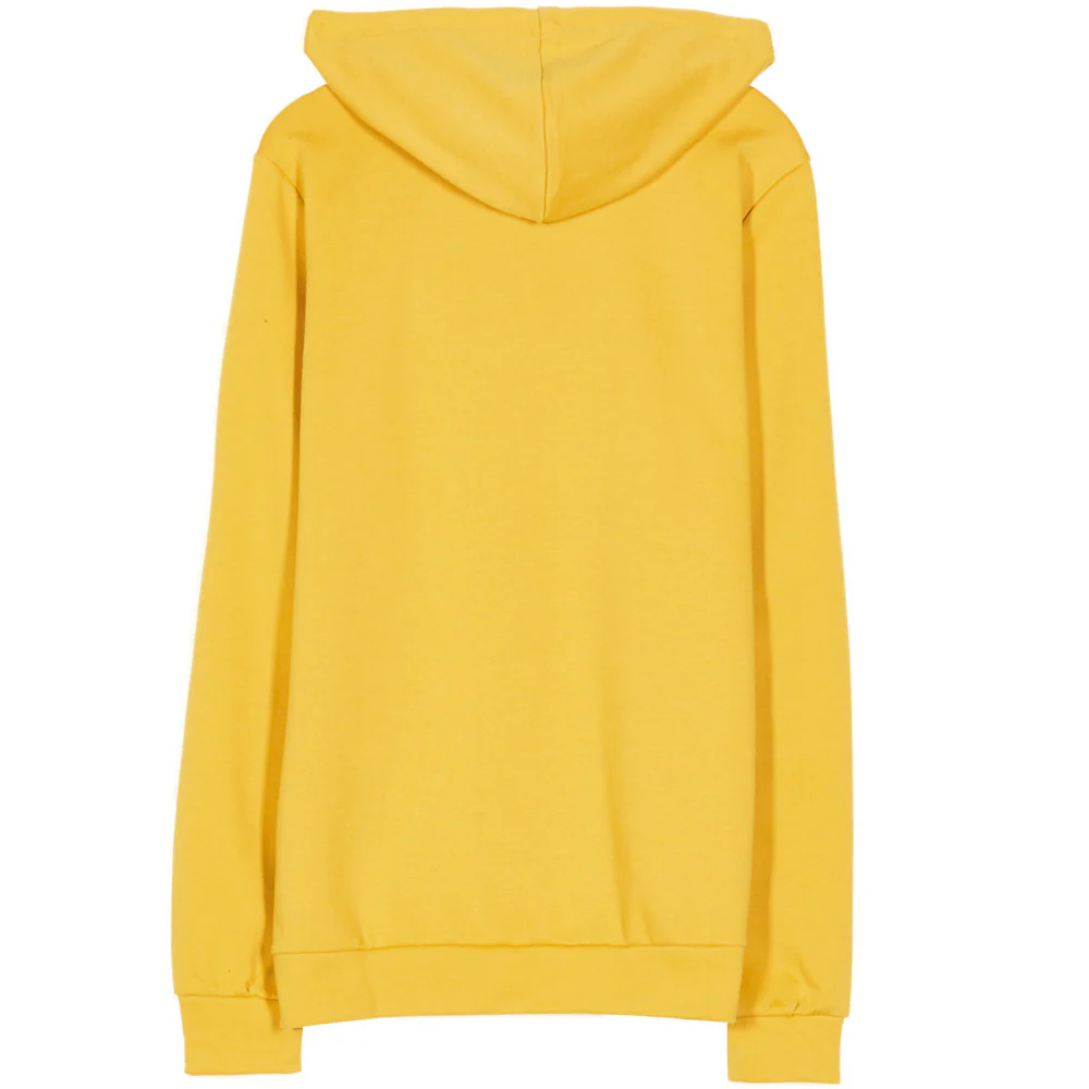 Sweat capuche grand logo jaune - Image 5