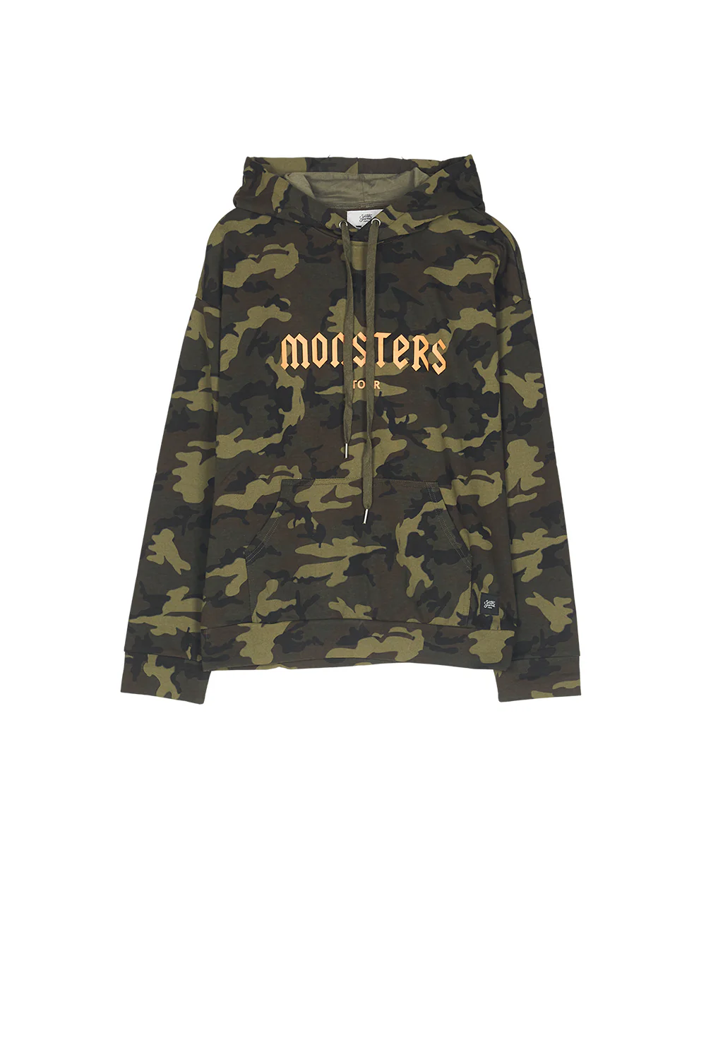 Sweat capuche Monsters Tour camouflage