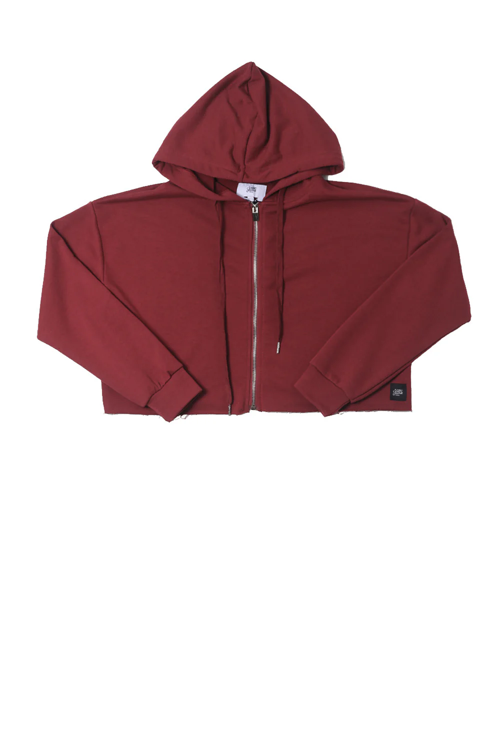 Sweat capuche zippé Sport bordeaux W2411VJA